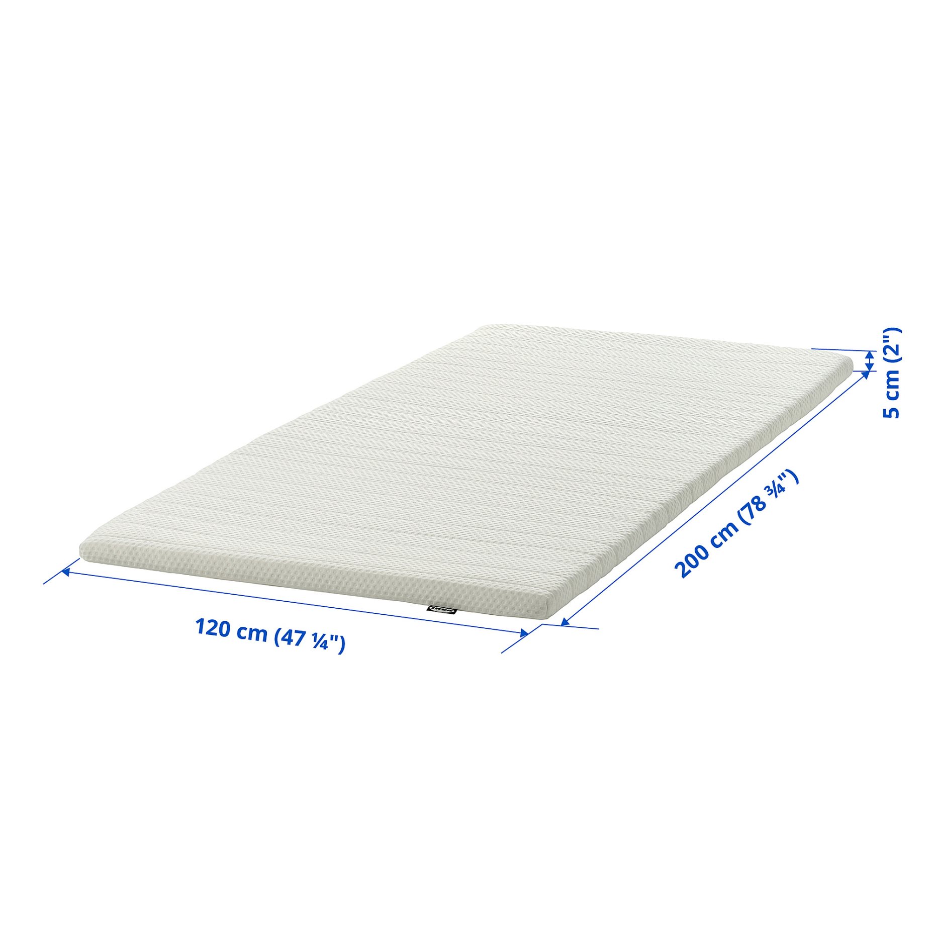NISSEHOLM, mattress pad, 120x200 cm, 605.583.21