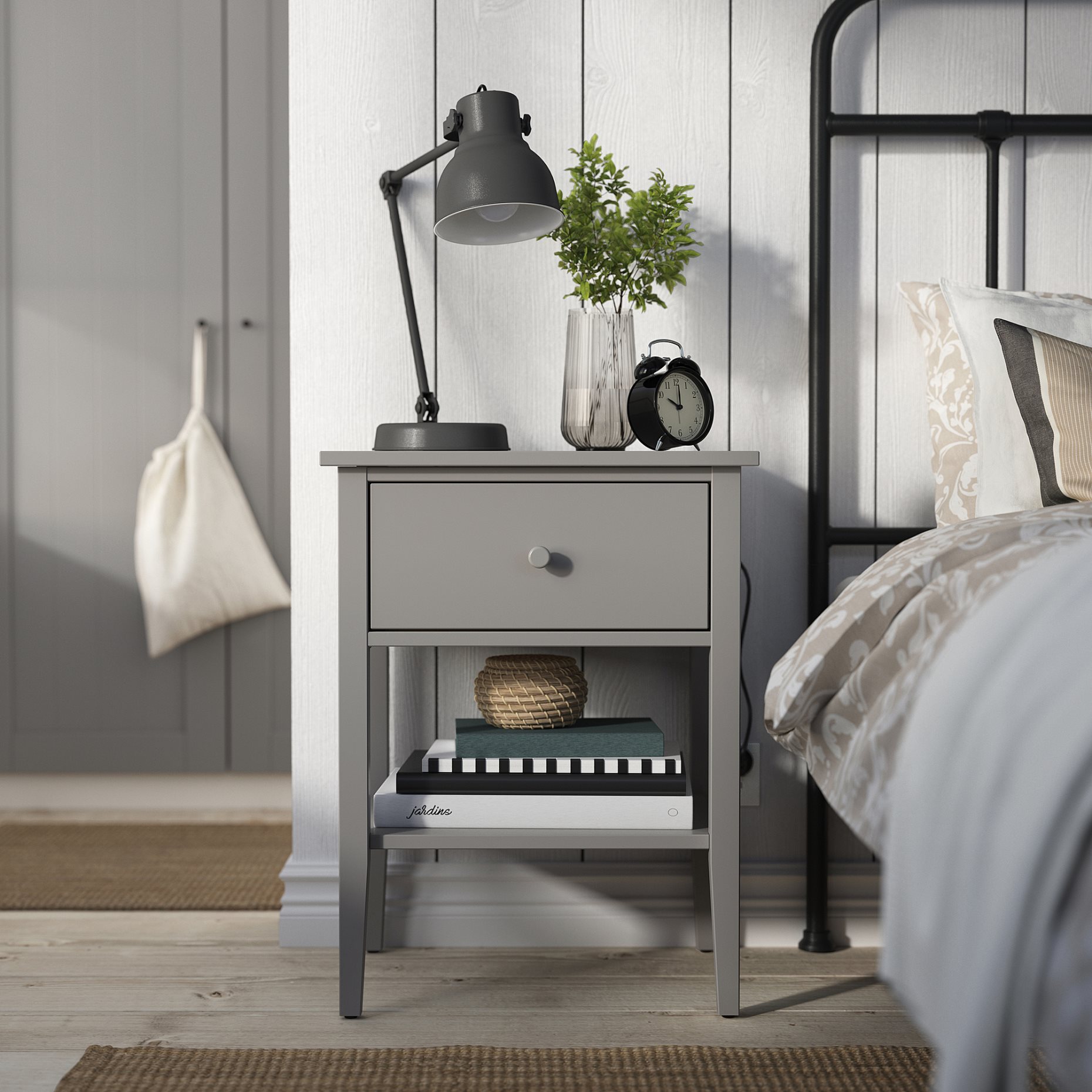 GULLABERG, bedside table with 1 drawer and shelf, 53x43x69 cm, 605.617.43