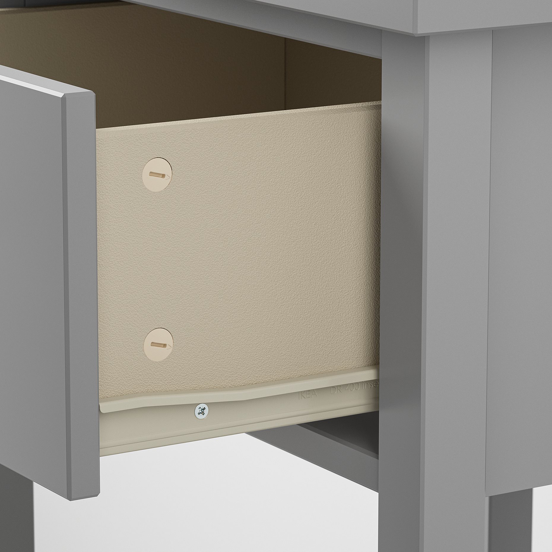 GULLABERG, bedside table with 1 drawer and shelf, 53x43x69 cm, 605.617.43