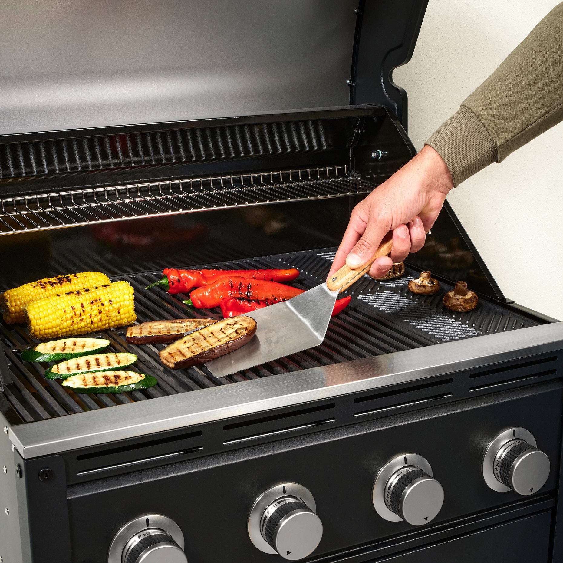GRILLTIDER, σπάτουλα για μπιφτέκι, 30 cm, 605.647.27
