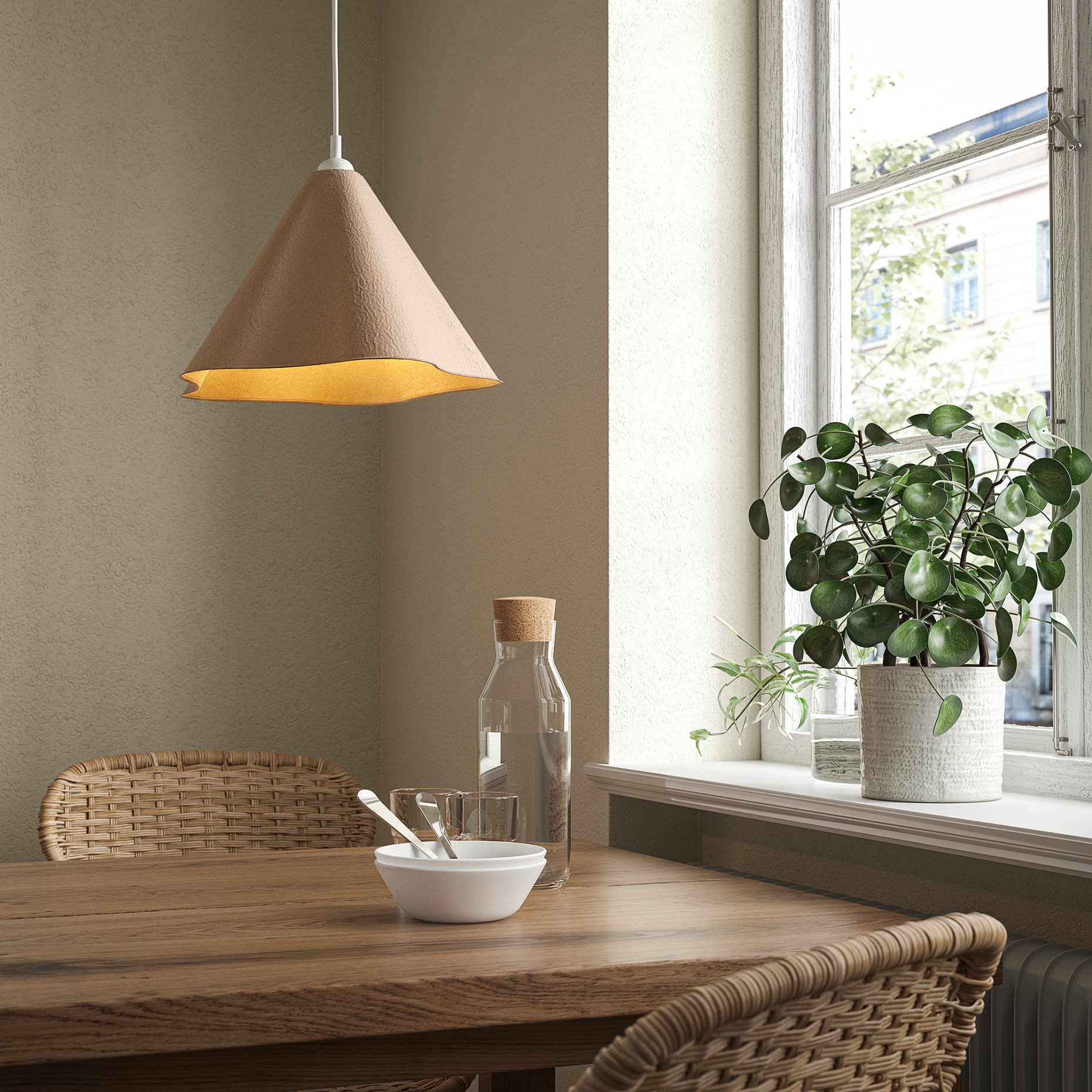 ZEBRASÄV, pendant lamp, 35 cm, 605.800.77