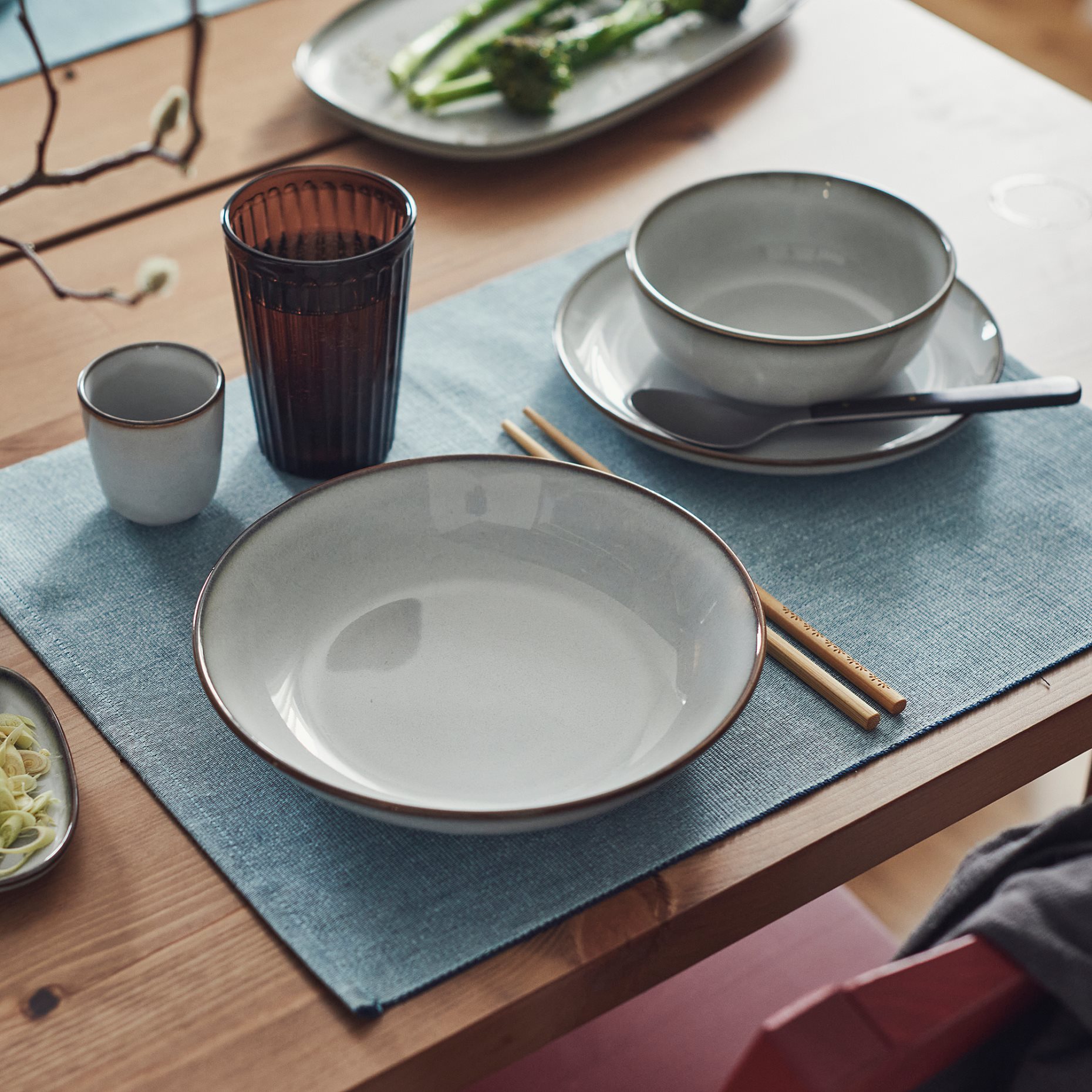 GLADELIG, deep plate, 21 cm, 606.007.54