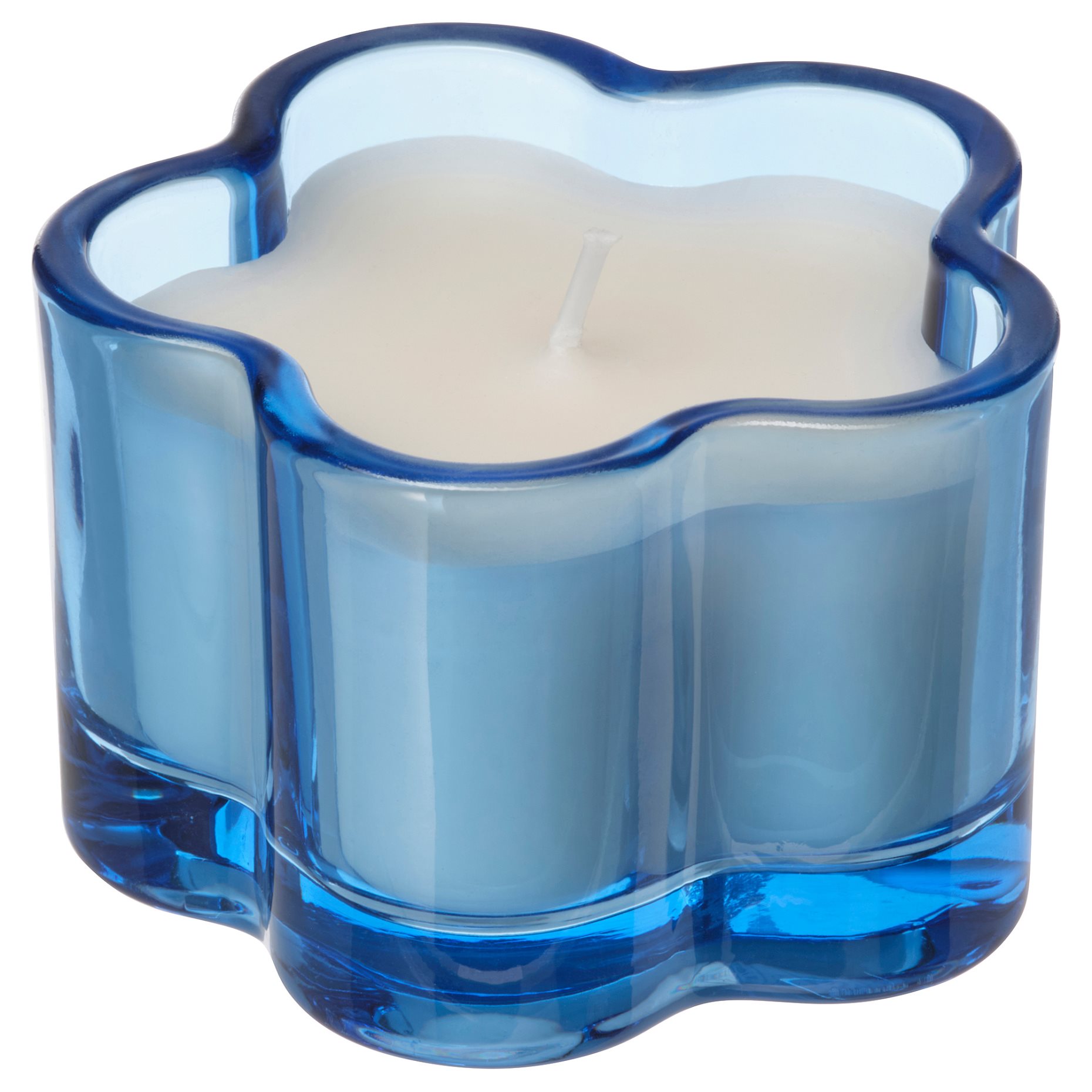 MORKULLA, scented candle in glass/Lilac , 22 hr, 606.195.98