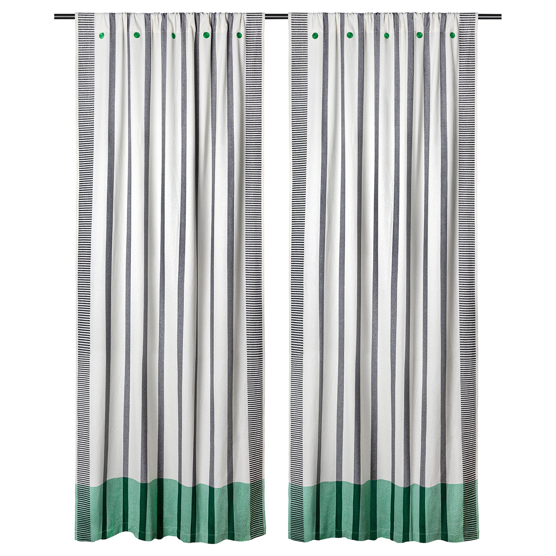 MÄVINN, curtains 1 pair, 110x300 cm, 606.199.61