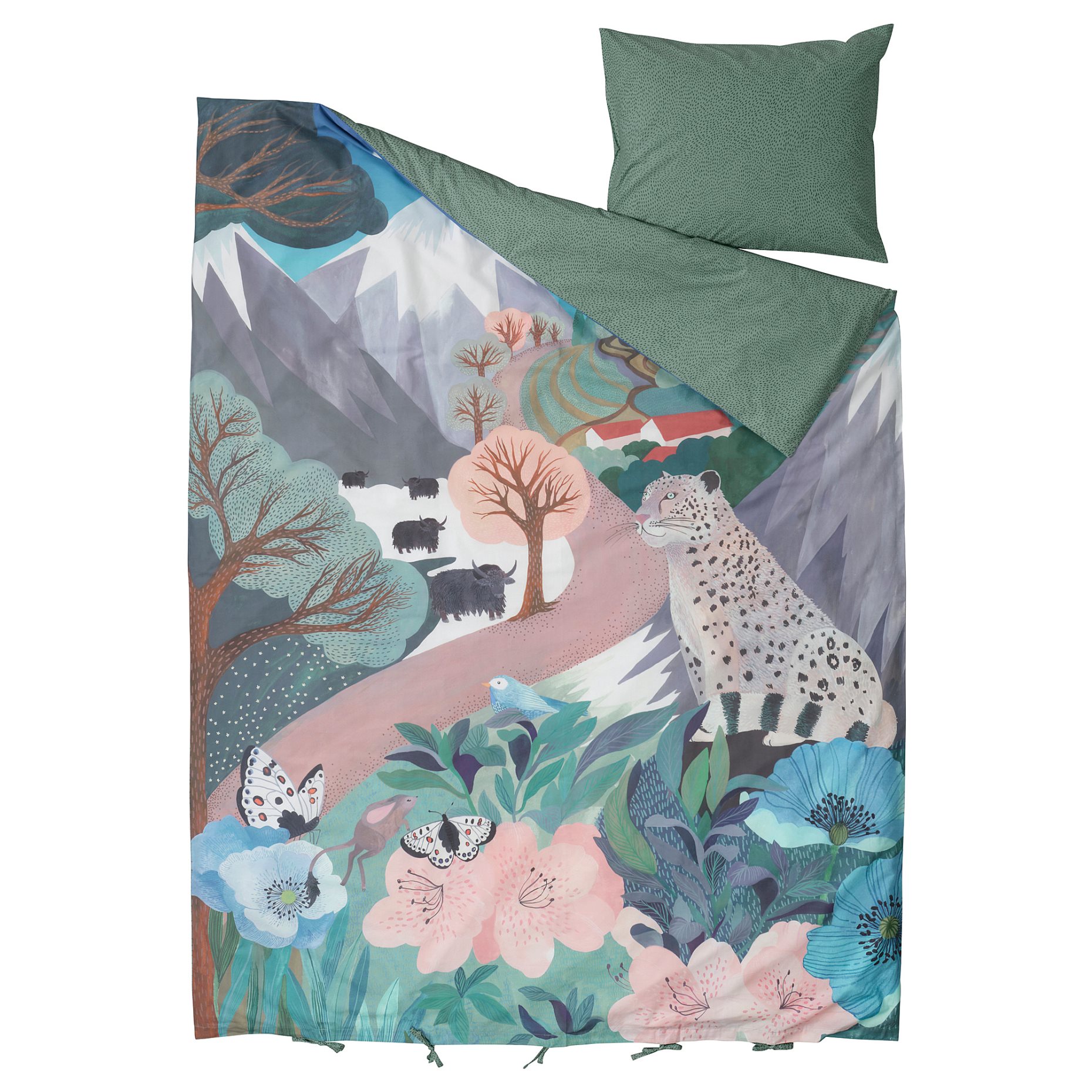 ALPTALL, duvet cover and pillowcase, 150x200/50x60 cm, 606.206.67