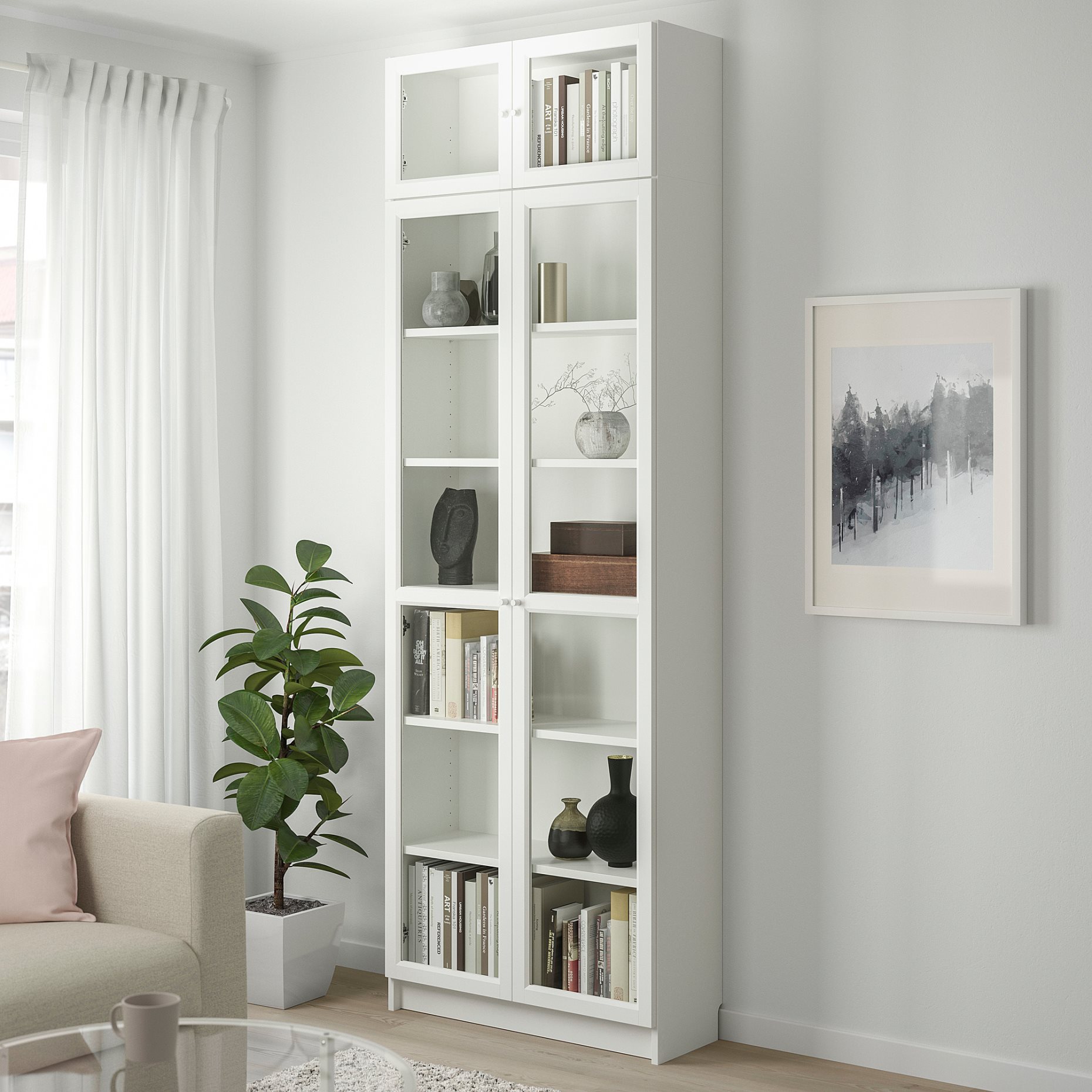 BILLY/OXBERG, bookcase, 692.177.14