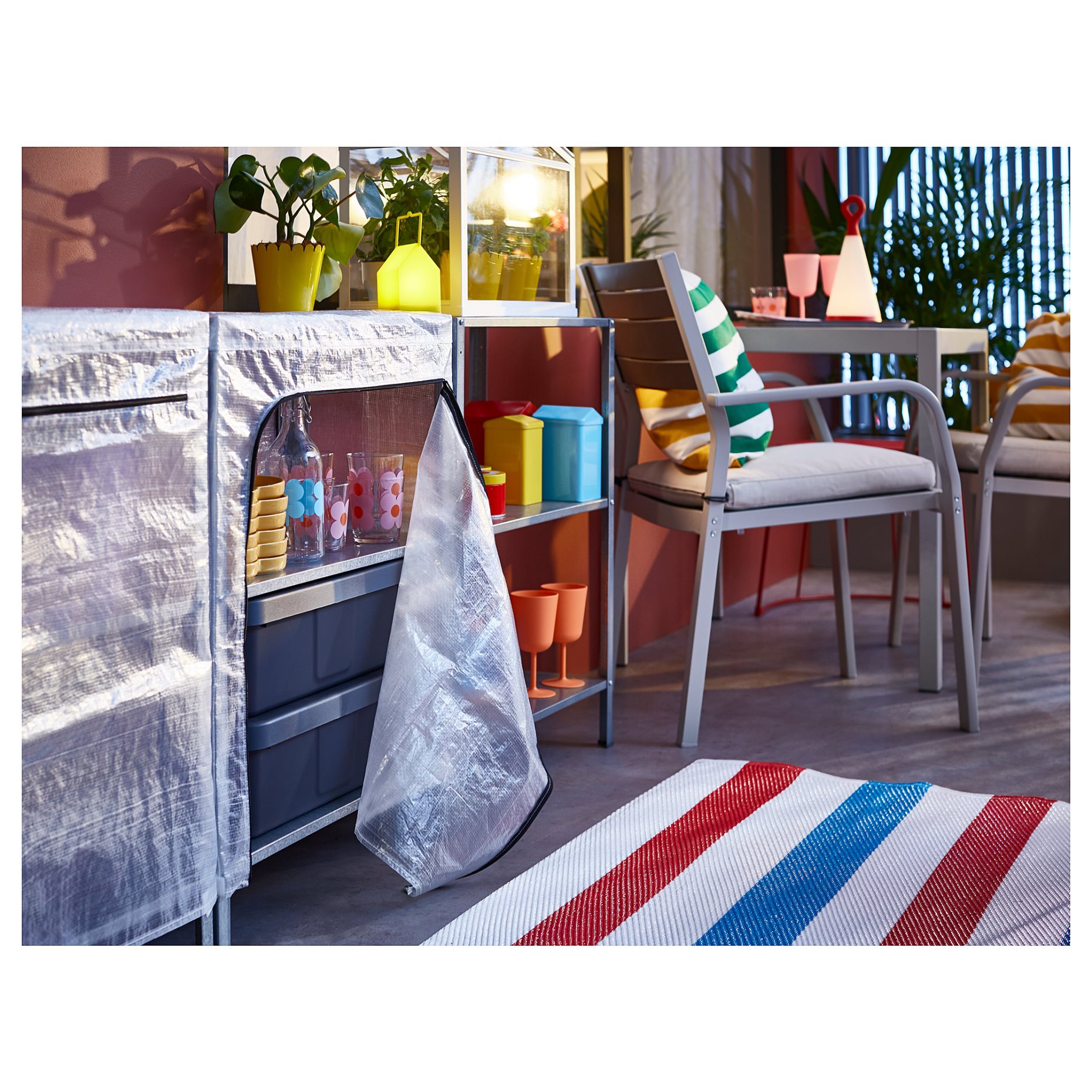 HYLLIS, shelving unit with cover, 692.859.39