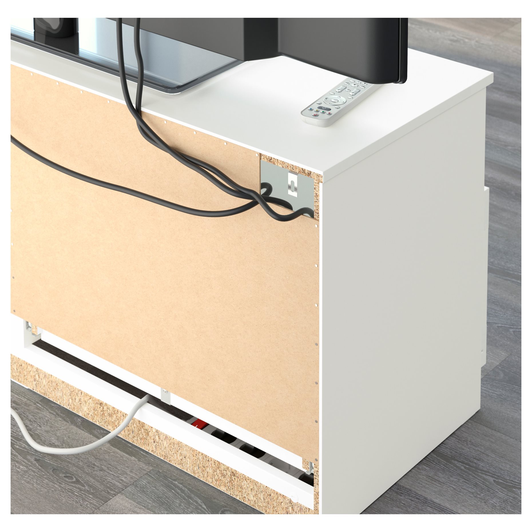 BILLY/BRIMNES, TV storage combination, 340x41x202 cm, 693.986.20