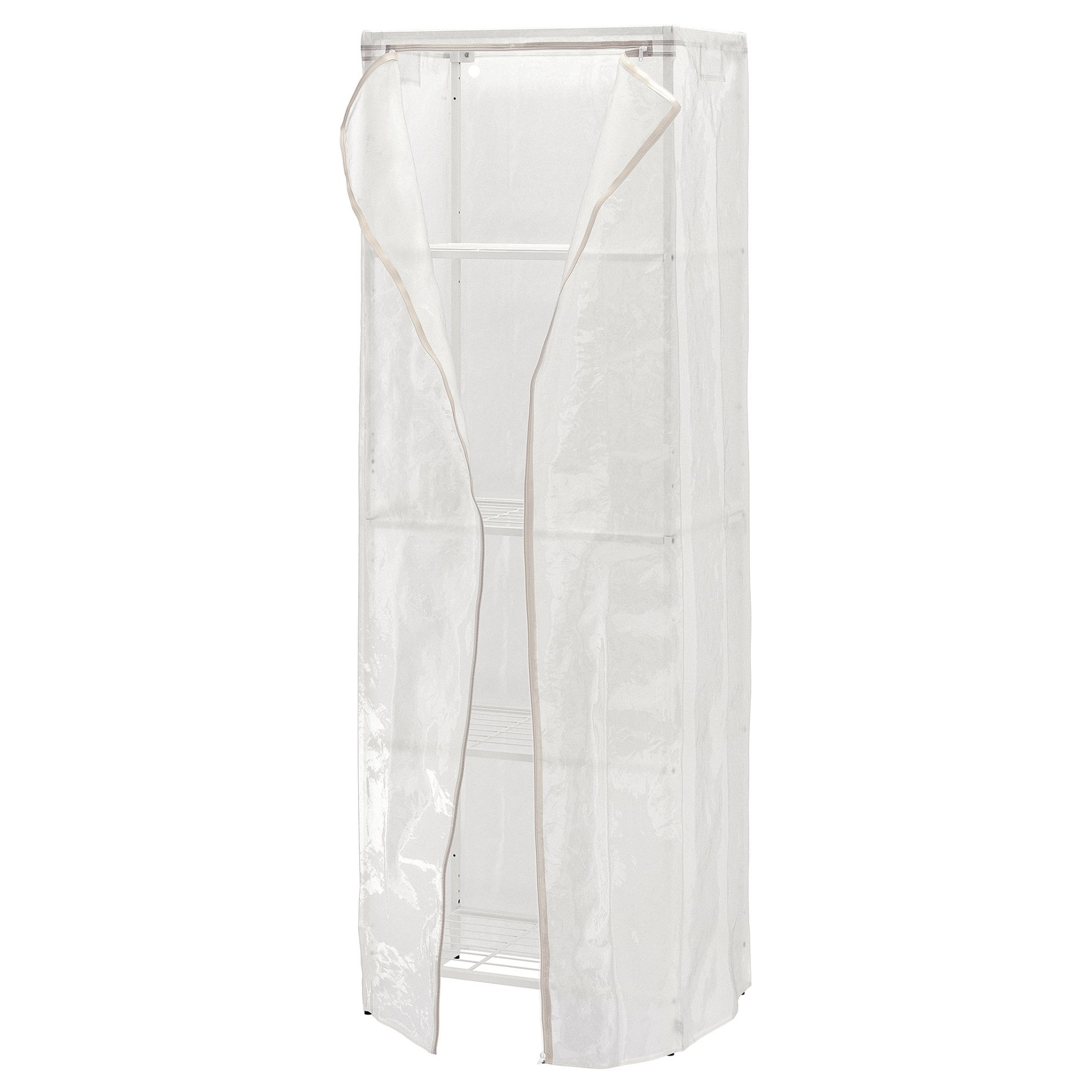 JOSTEIN, ραφιέρα με κάλυμμα/εσωτερικού/εξωτερικού χώρου/σύρμα, 61x41x180 cm, 694.372.16