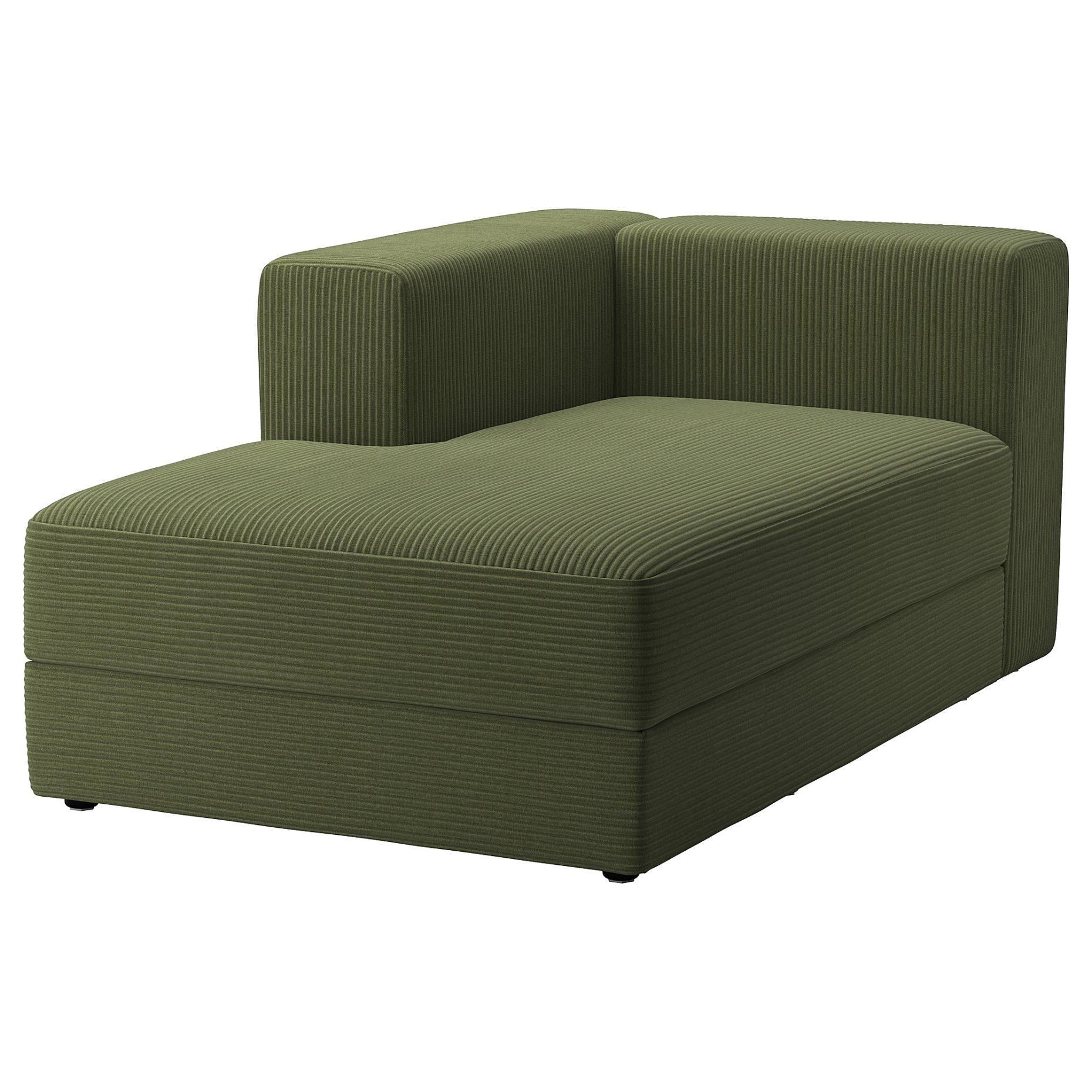JÄTTEBO, chaise longue module with armrest, left, 694.714.94