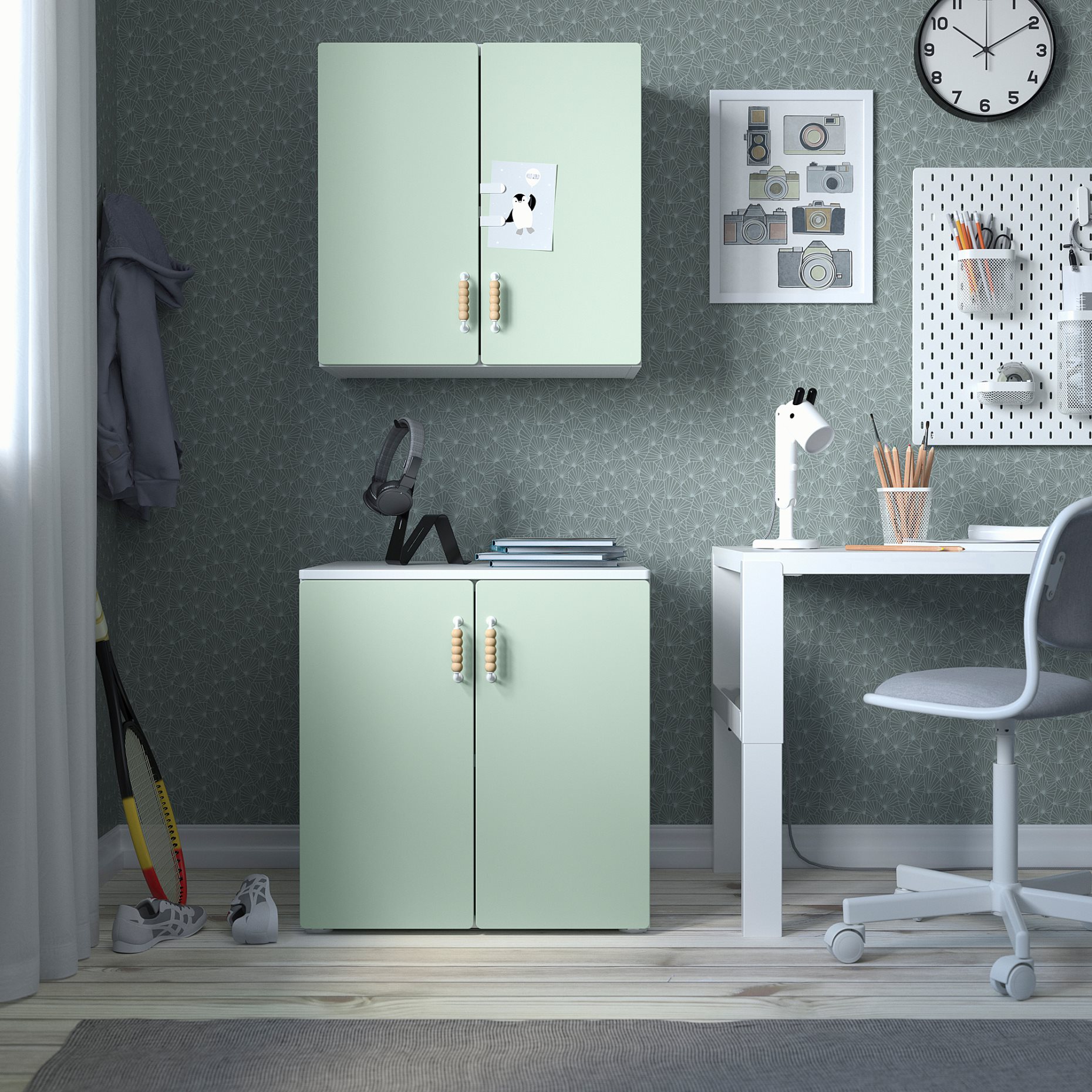 SMÅSTAD, wall cabinet with 1 shelf, 60x32x60 cm, 695.429.53