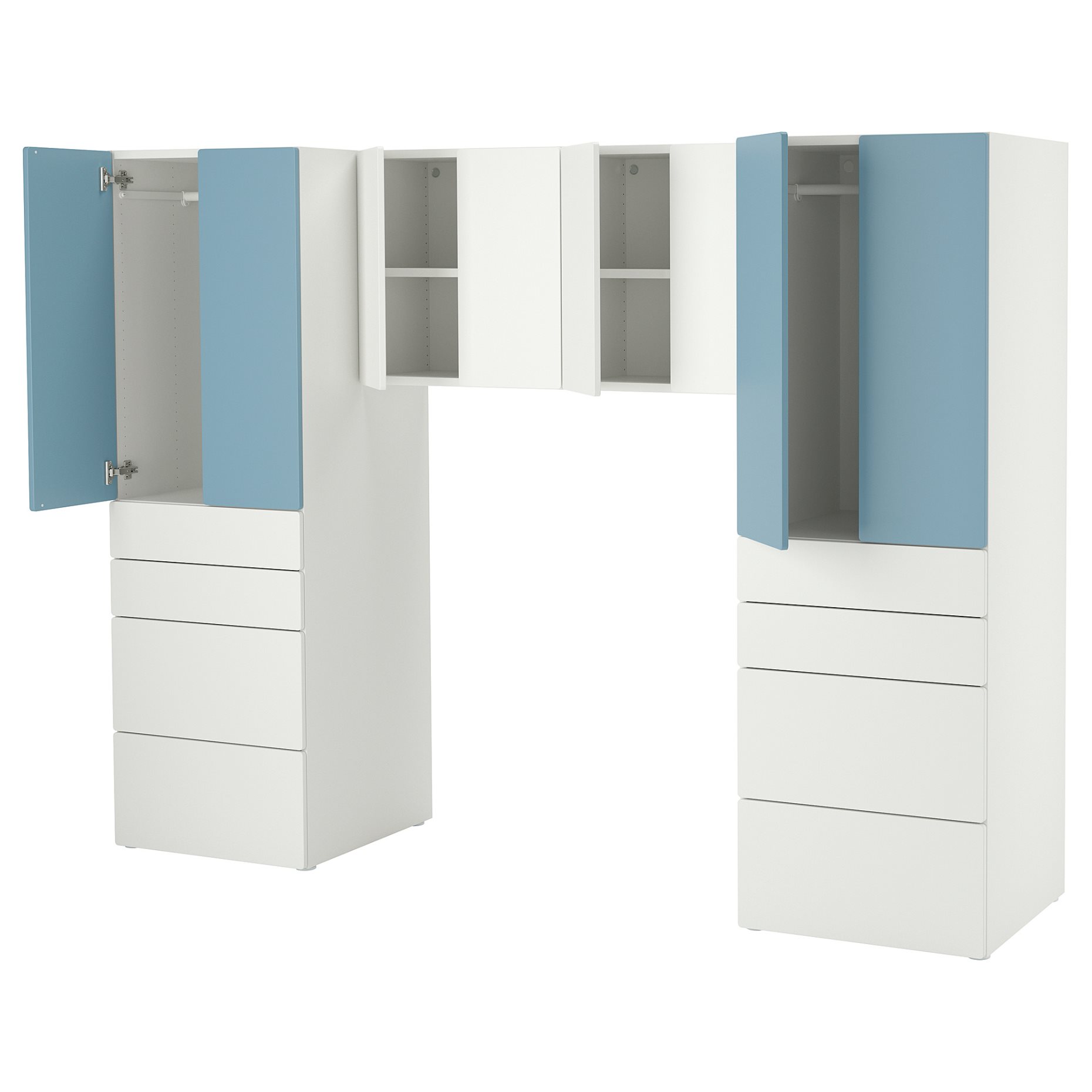 SMASTAD/PLATSA, storage combination, 240x57x181 cm, 695.441.03