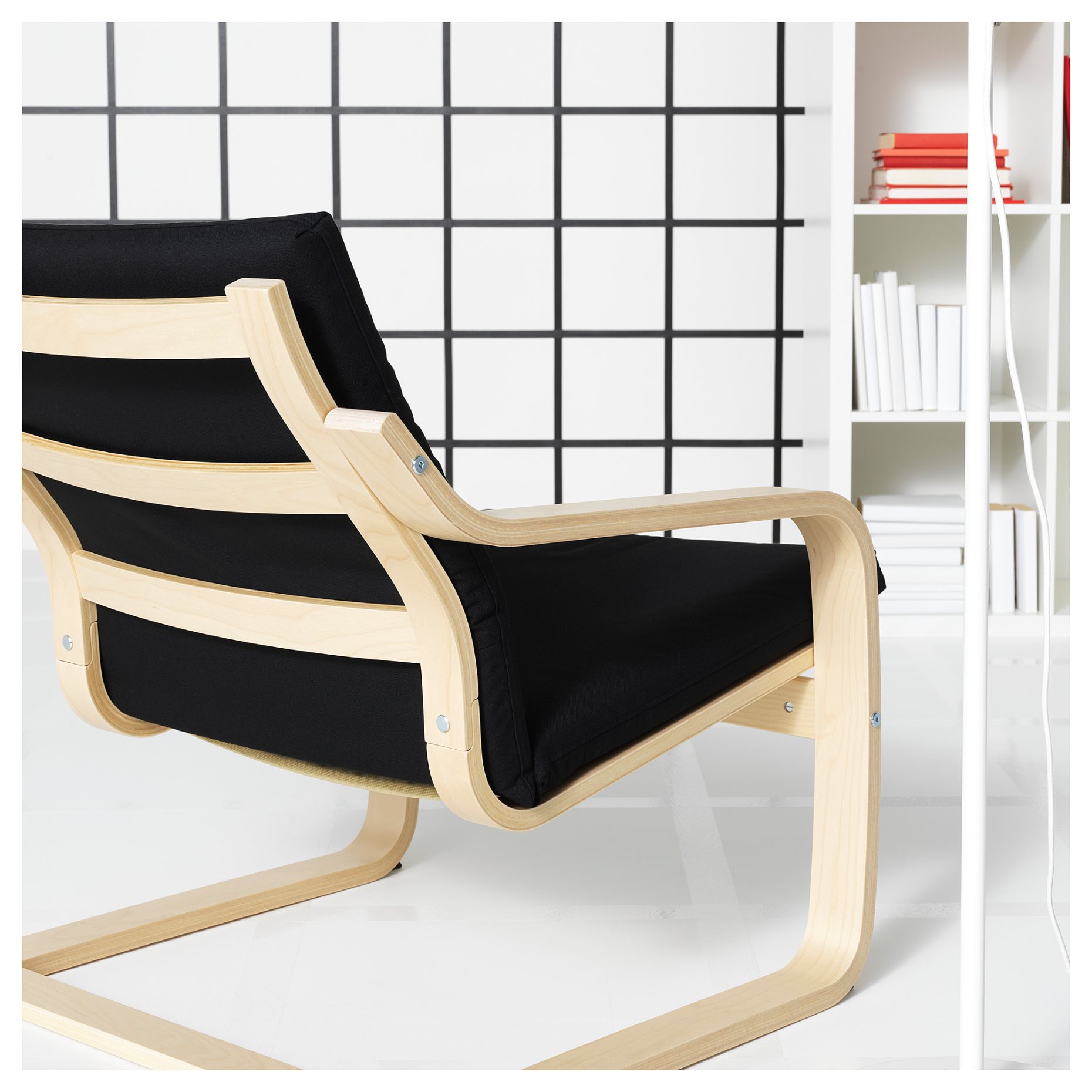 POÄNG, low-back armchair, 695.515.94