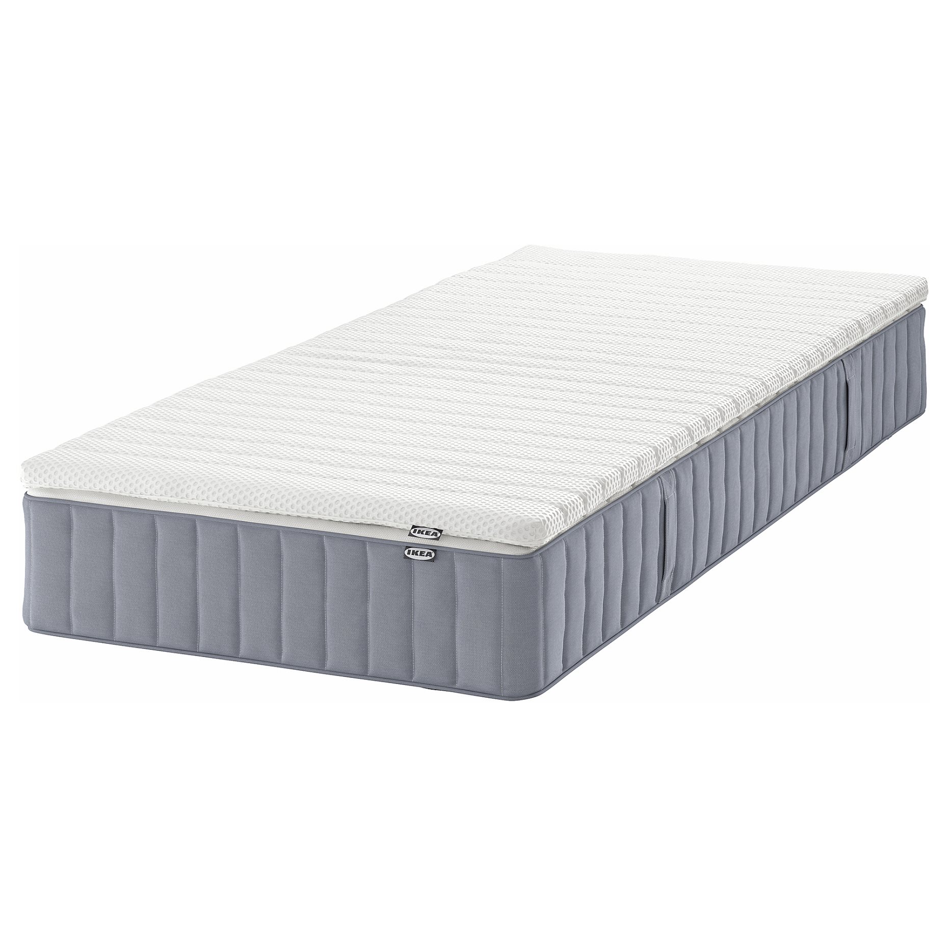 VALEVÅG, mattress extra firm and mattress pad, 90x200 cm, 695.723.70