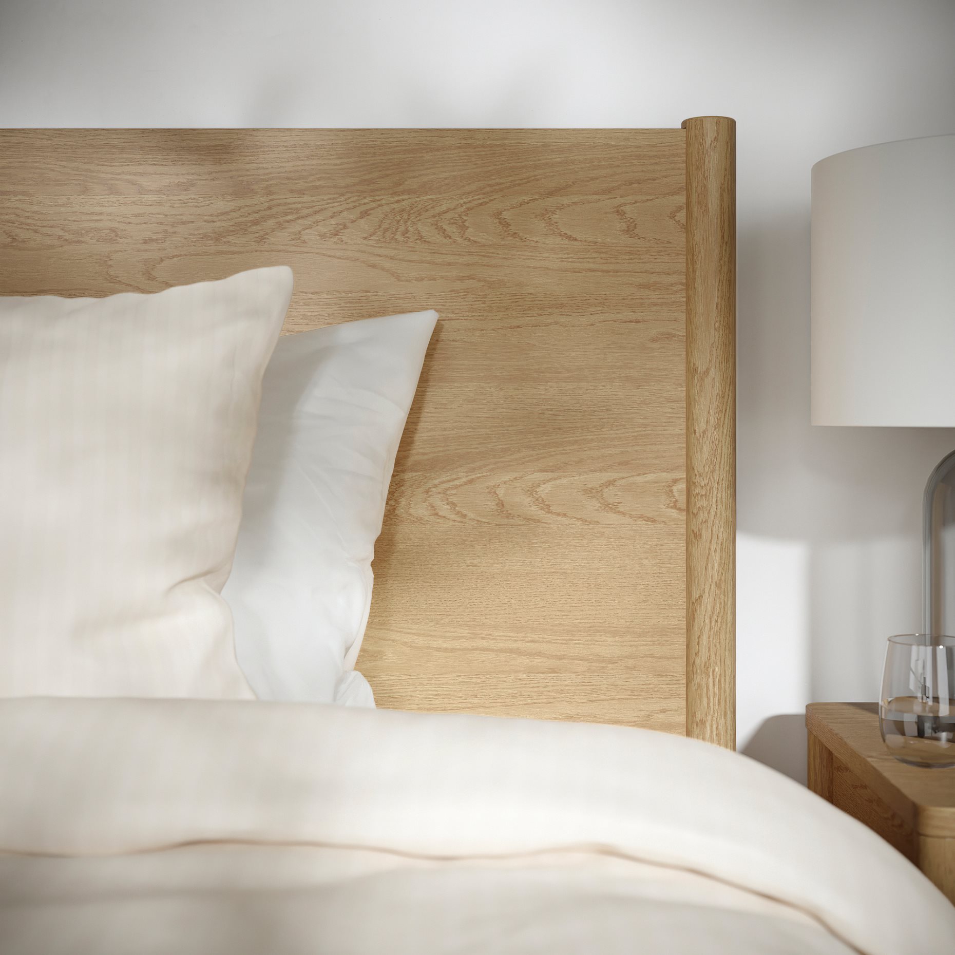 TONSTAD, bedroom furniture including bed storage set of 3, 180x200 cm, 695.775.51