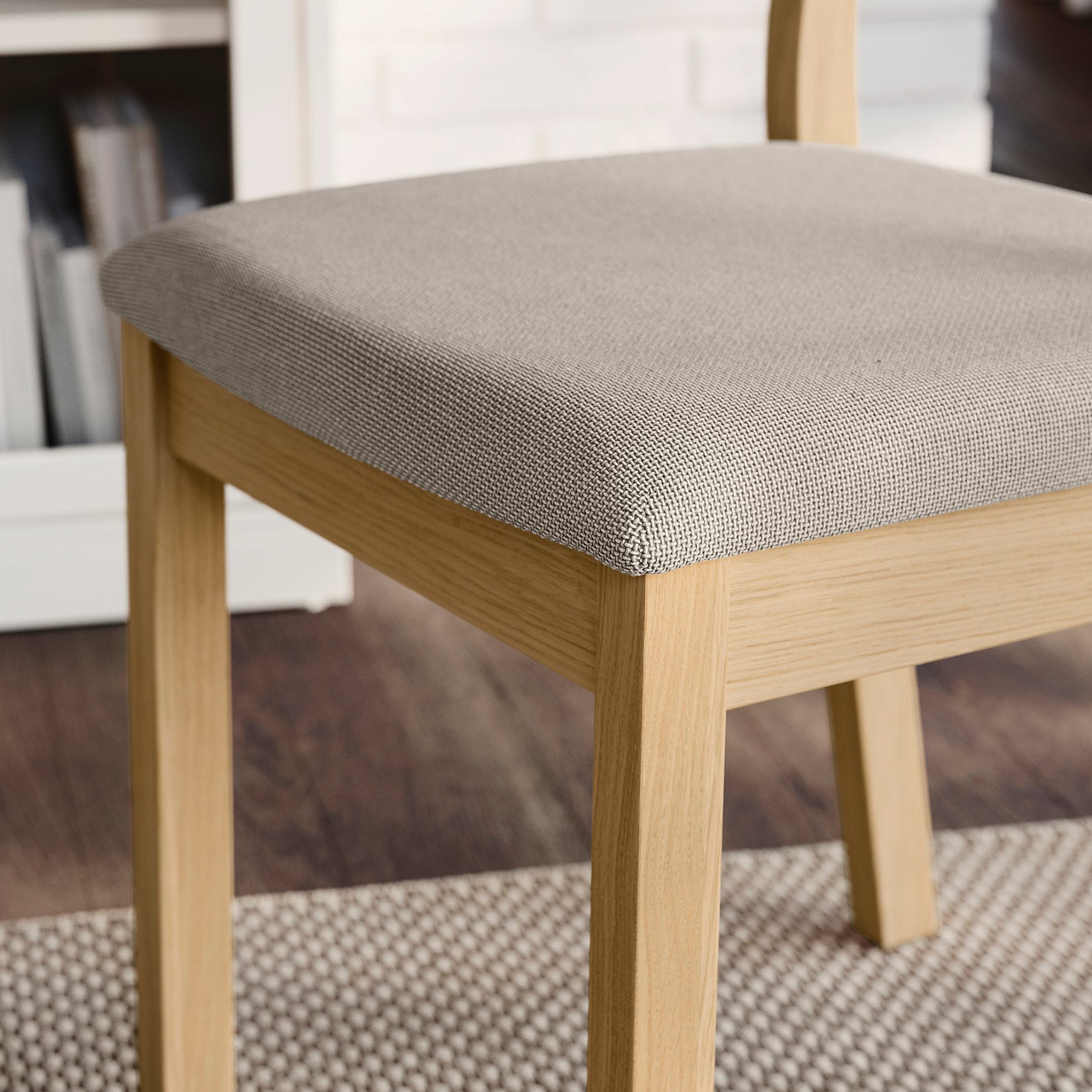 TONSTAD/TONSTAD, table and 4 chairs, 150x80 cm, 695.967.19