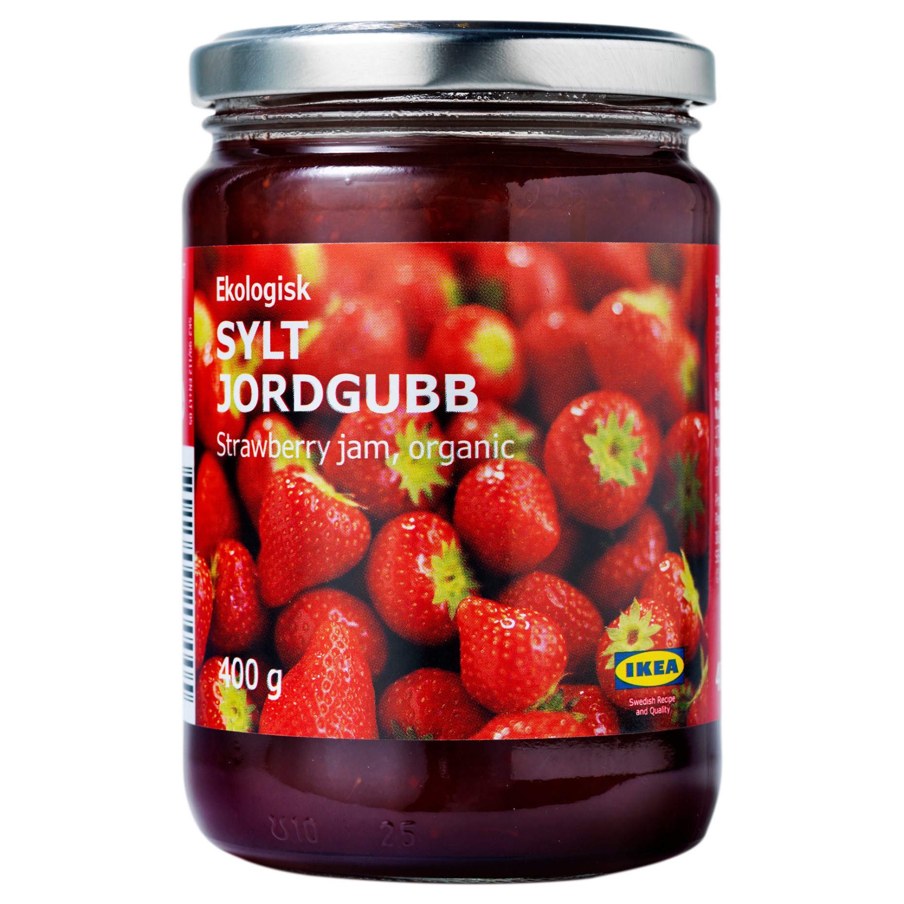 SYLT JORDGUBB, προϊόν επάλειψης με φράουλα βιολογικής γεωργίας 400 g, 701.509.20