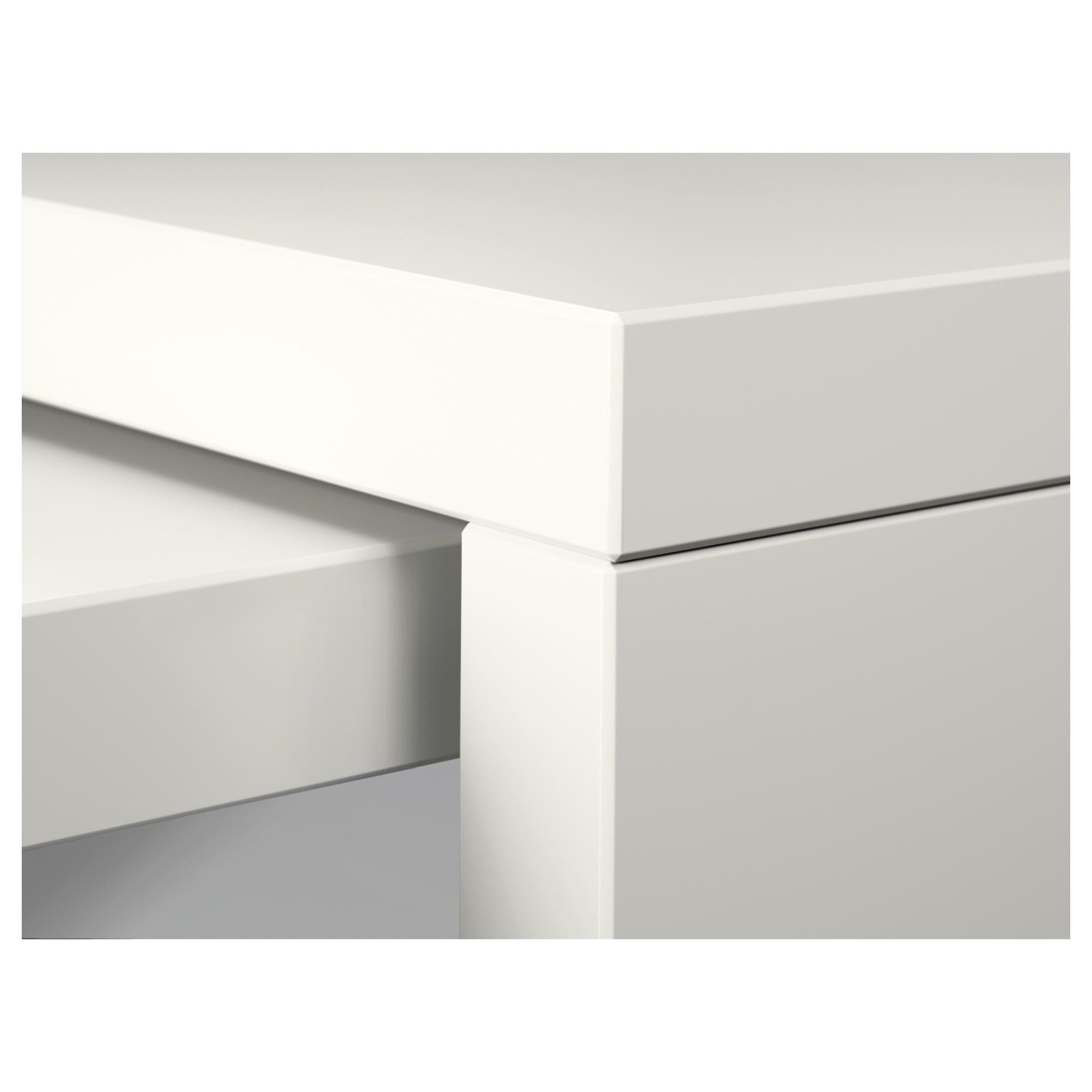 MALM, desk with pull-out panel, 702.141.92