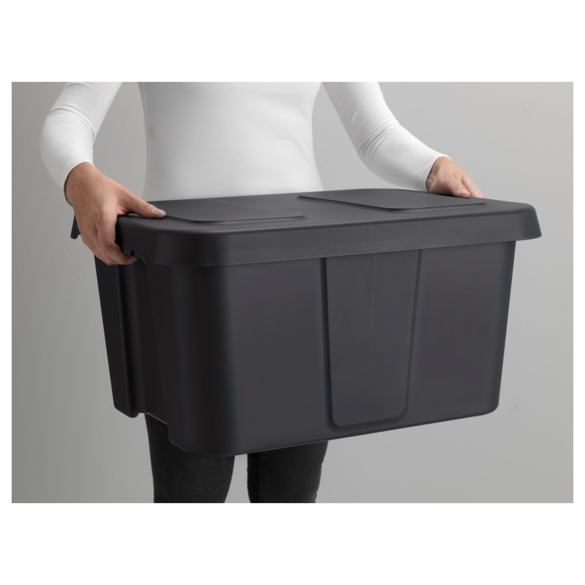 KLÄMTARE, box with lid, in/outdoor, 702.923.64