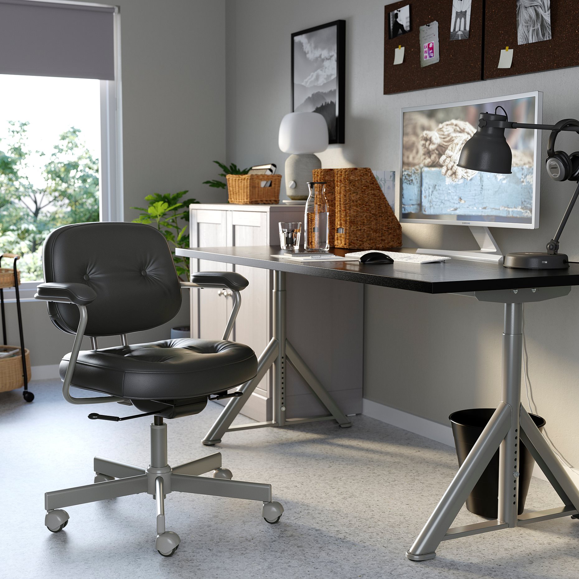 ALEFJÄLL, swivel chair, 703.674.58