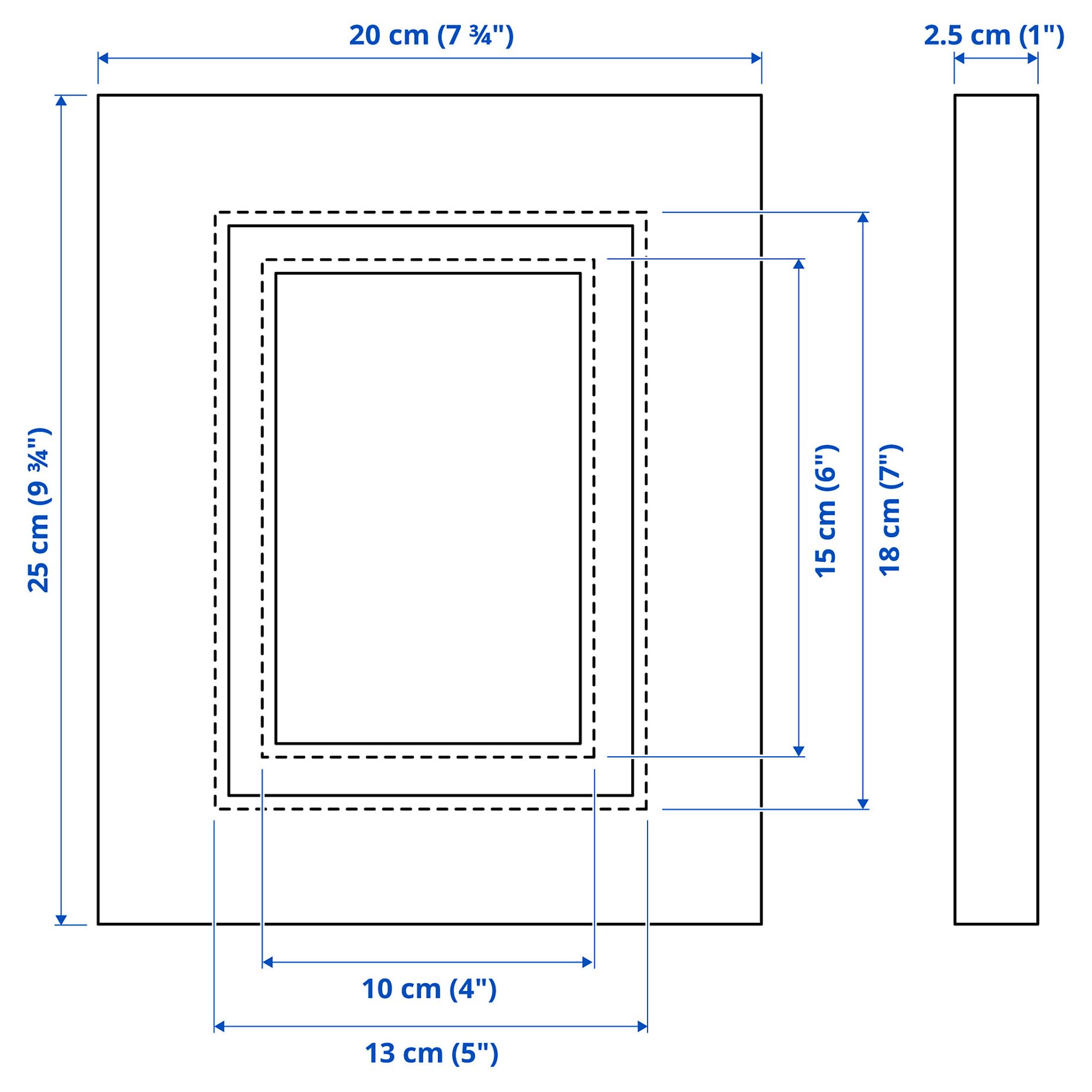 EDSBRUK, frame, 13x18 cm, 704.273.15