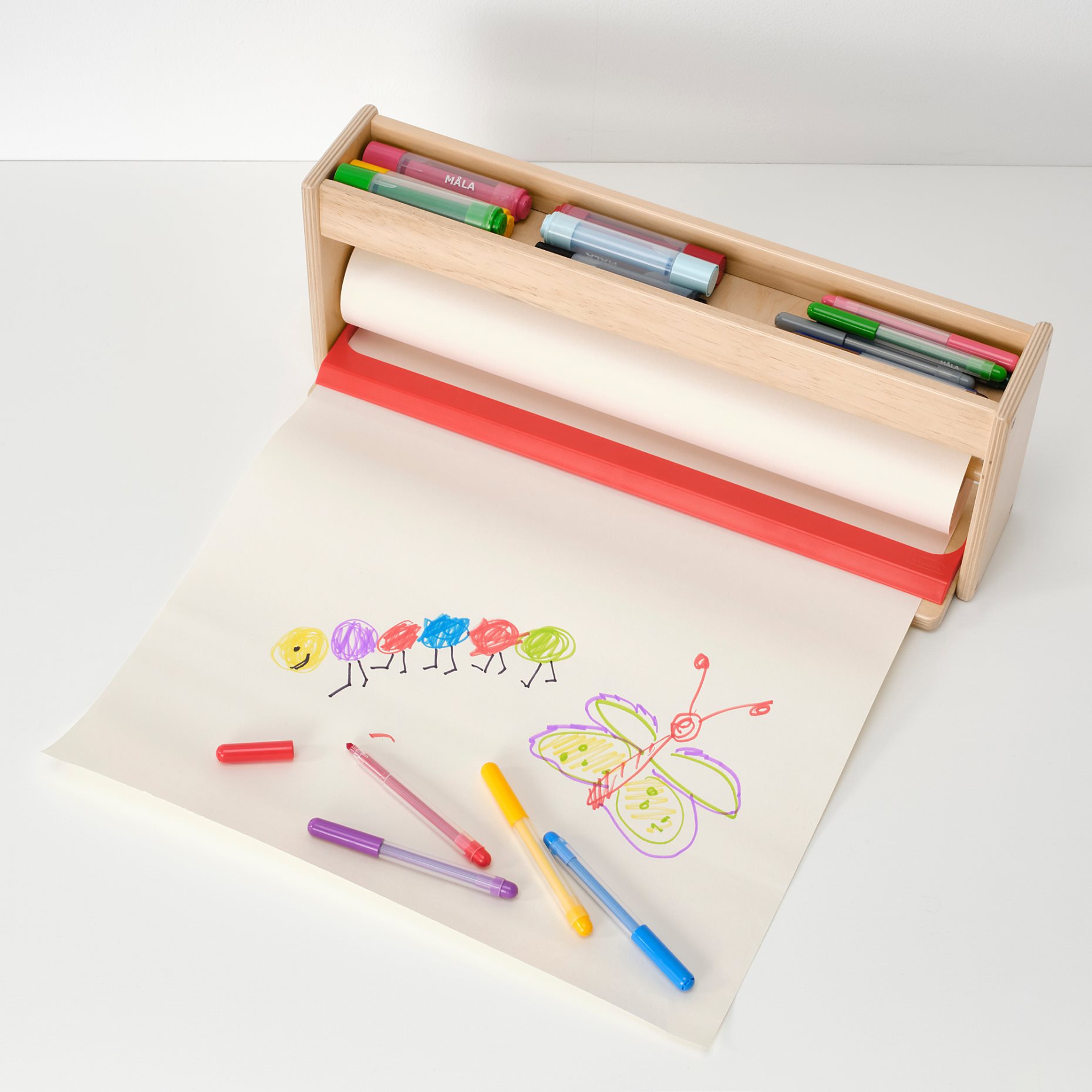 MÅLA, paper roll holder with storage, 704.889.69