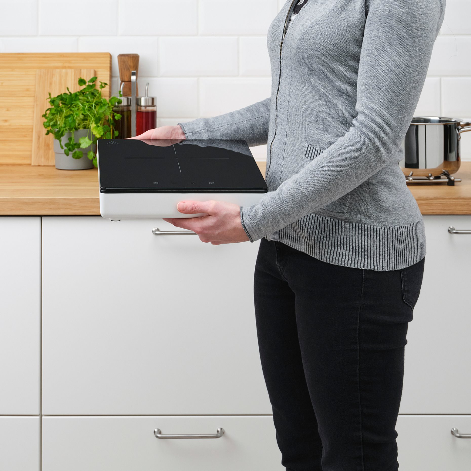 TILLREDA, portable induction hob, 1 zone, 704.935.03