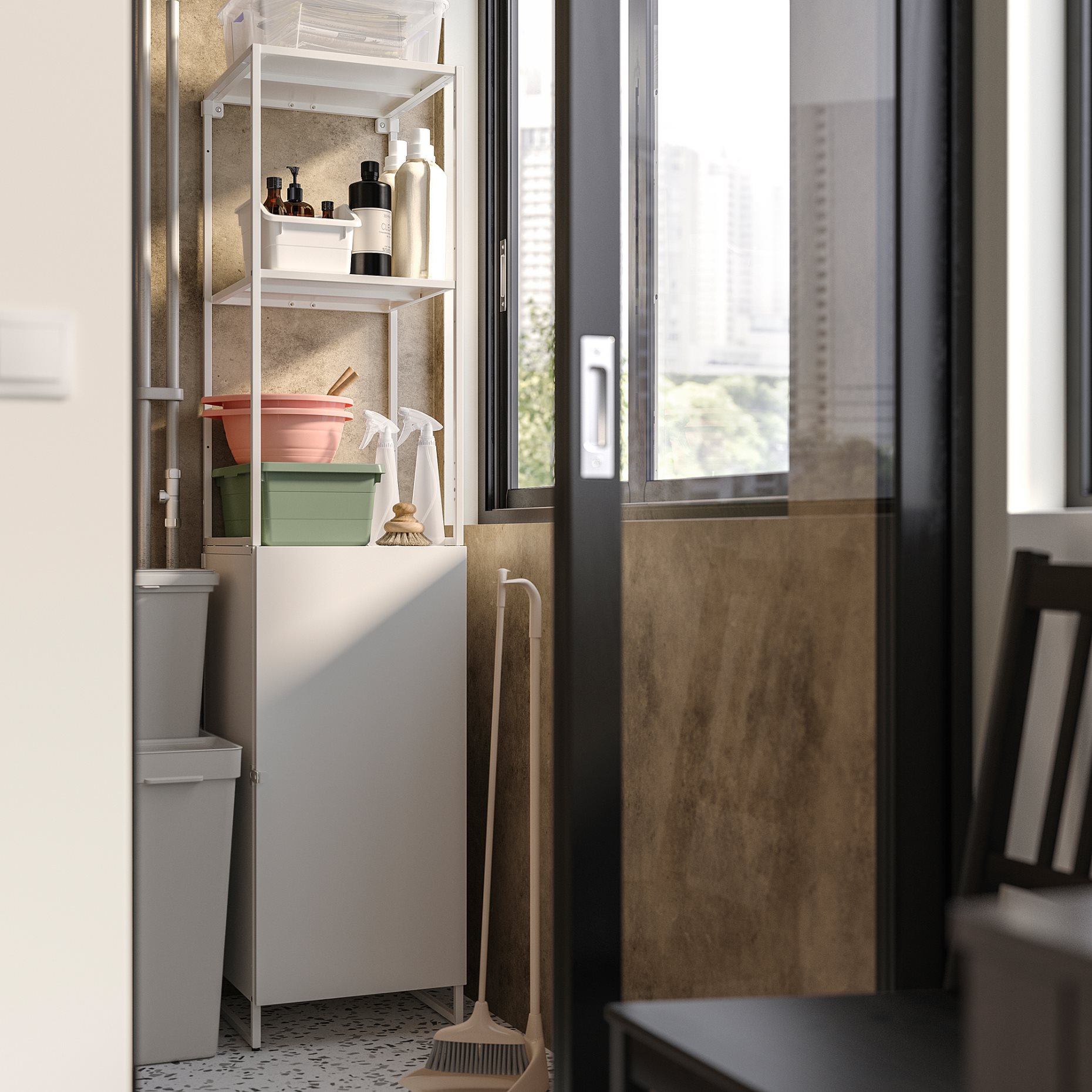 JOSTEIN, πόρτα/πλαϊνά/πλάτη εσωτερικού/εξωτερικού χώρου, 40x42x82 cm, 705.121.44