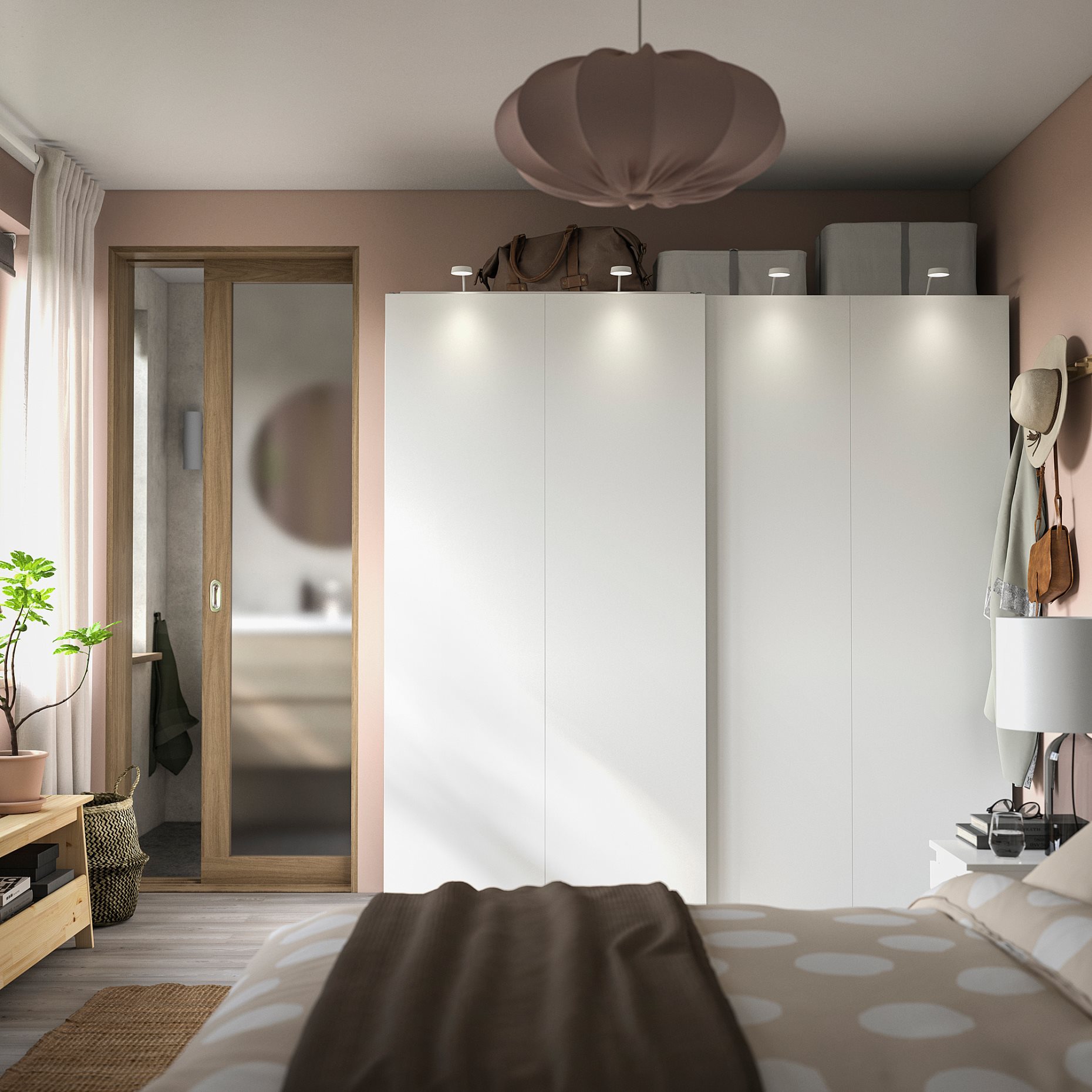 HASVIK, pair of sliding doors, 200x201 cm, 705.215.39