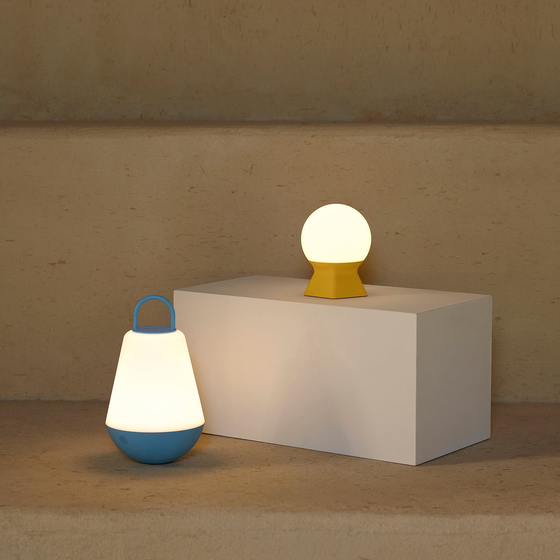 SOMMARLÅNKE, decorative table lamp with built-in LED light source/outdoor/battery-operated, 21 cm, 705.446.49