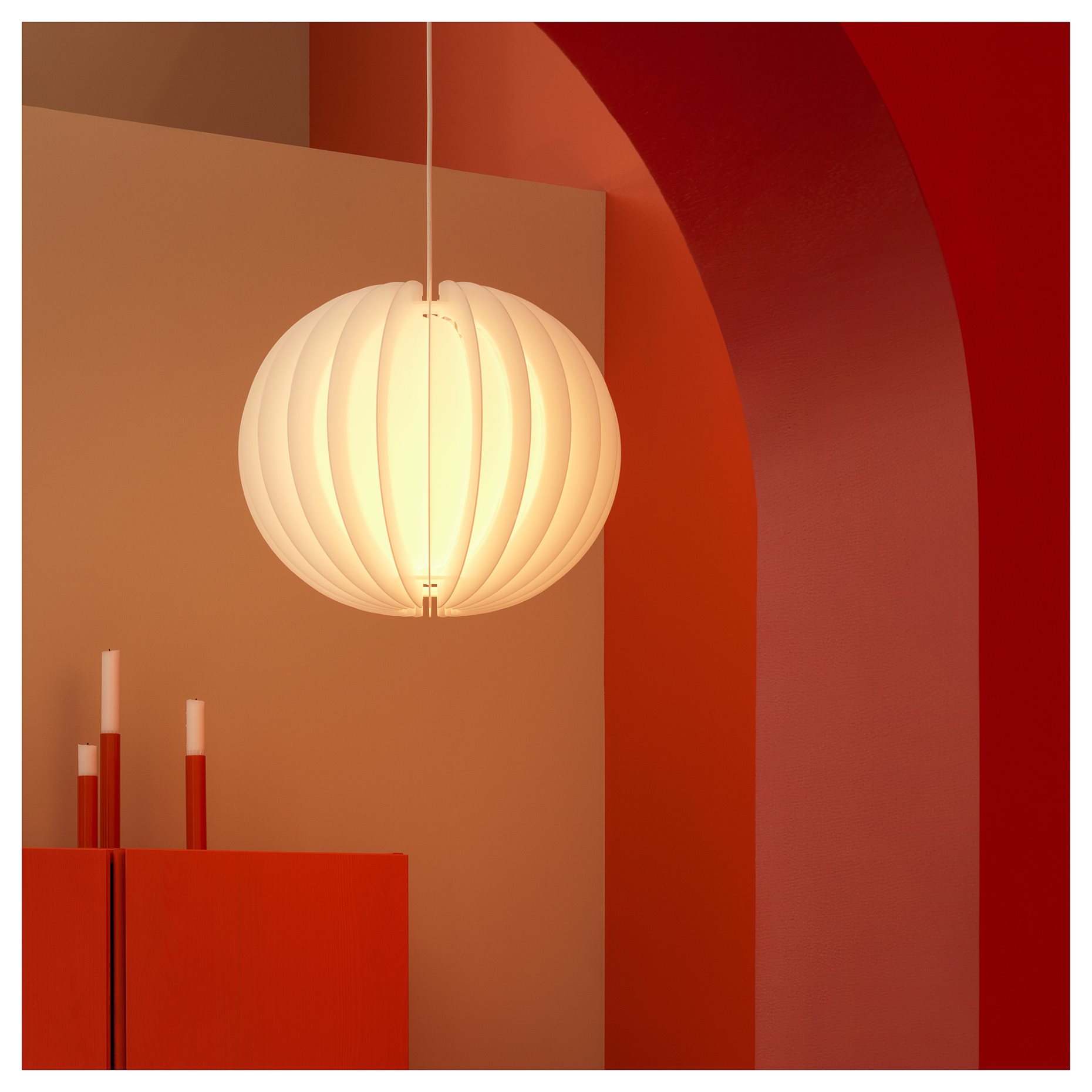 HAVSFJÄDER, pendant lamp shade, 42 cm, 705.551.00