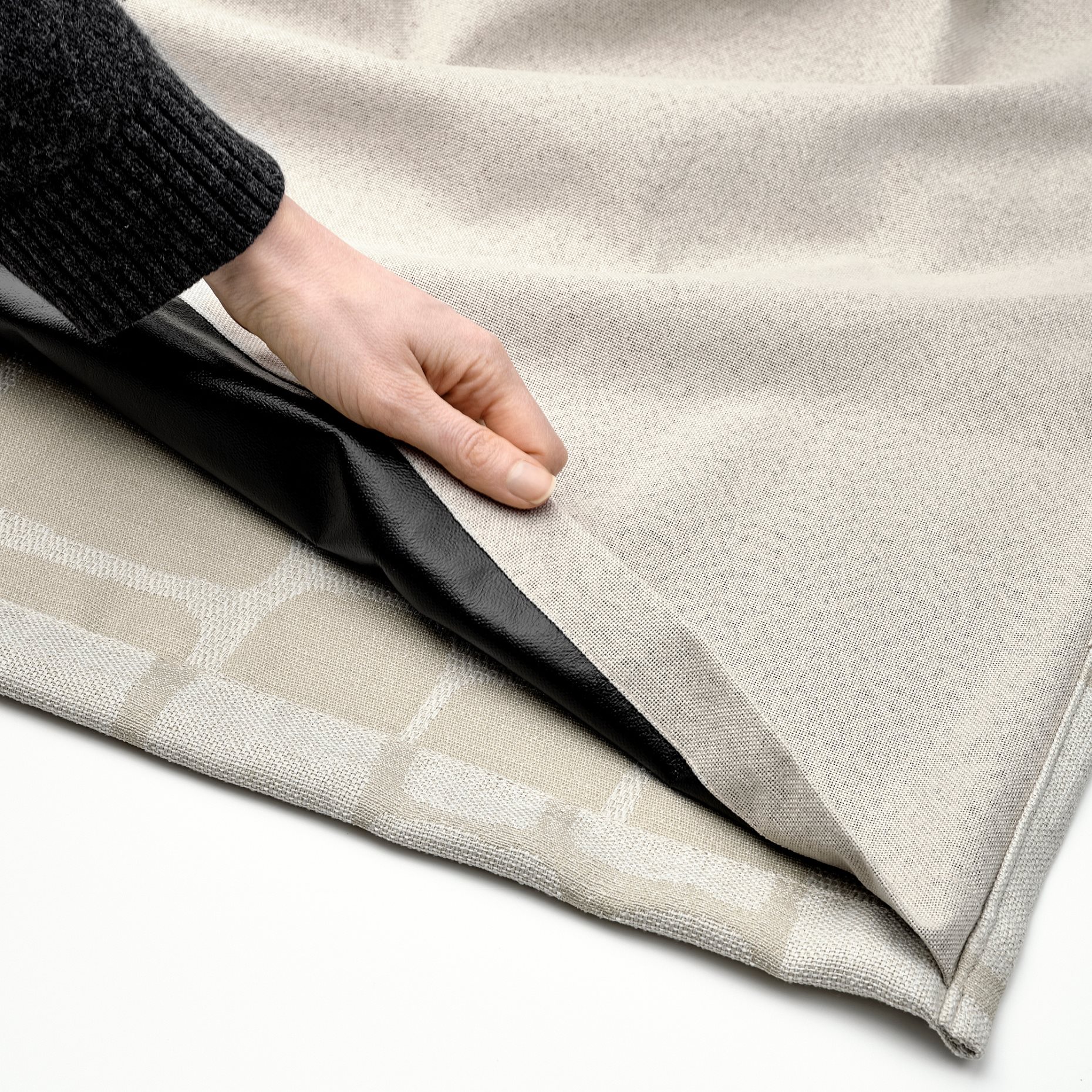 LÖNNSTÄVMAL, block-out curtains 1 pair, 145x300 cm, 705.563.74