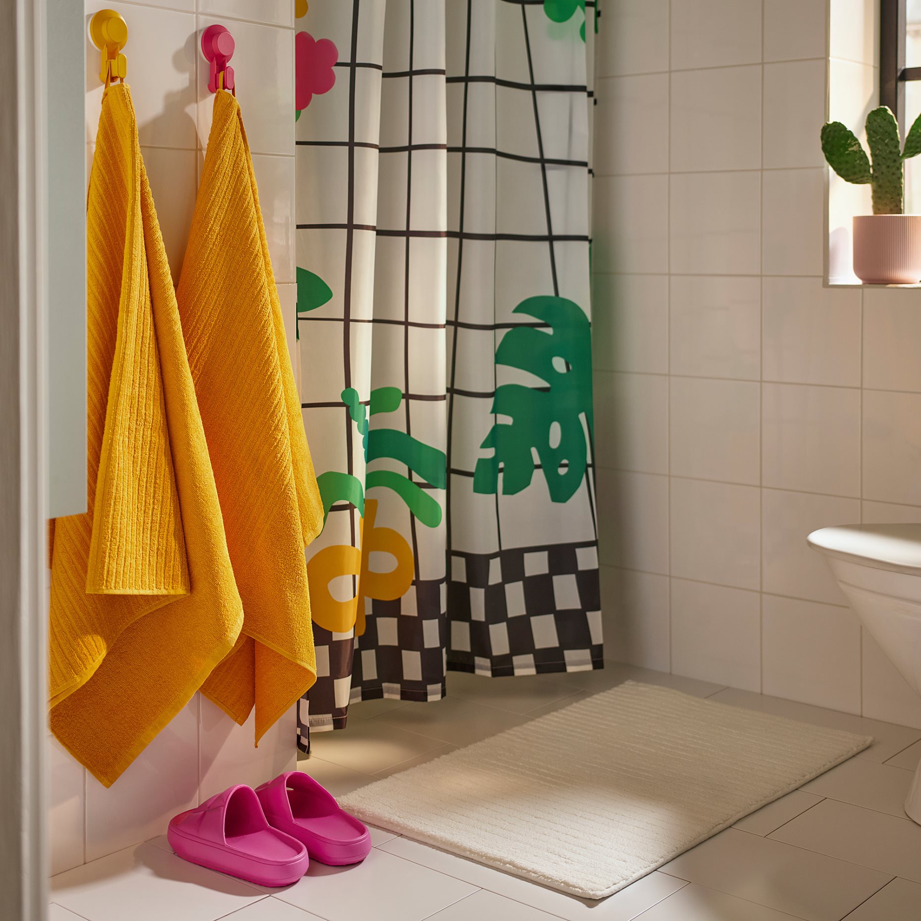 SNÖJONKVILL, shower curtain, 180x200 cm, 705.574.15