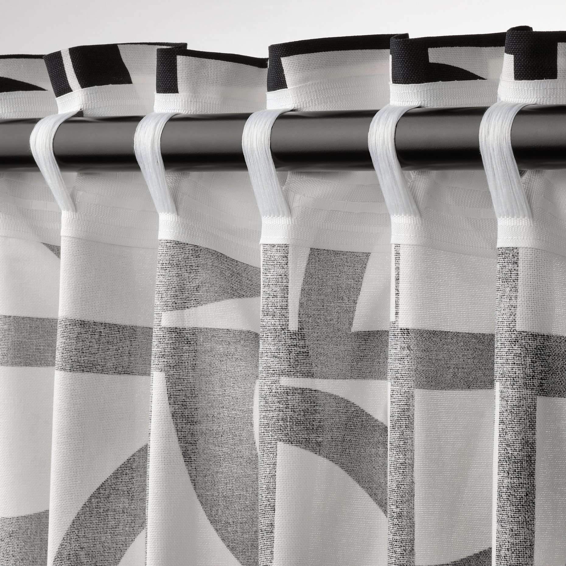 VINTEROXBÄR, curtains 1 pair, 145x300 cm, 705.597.73