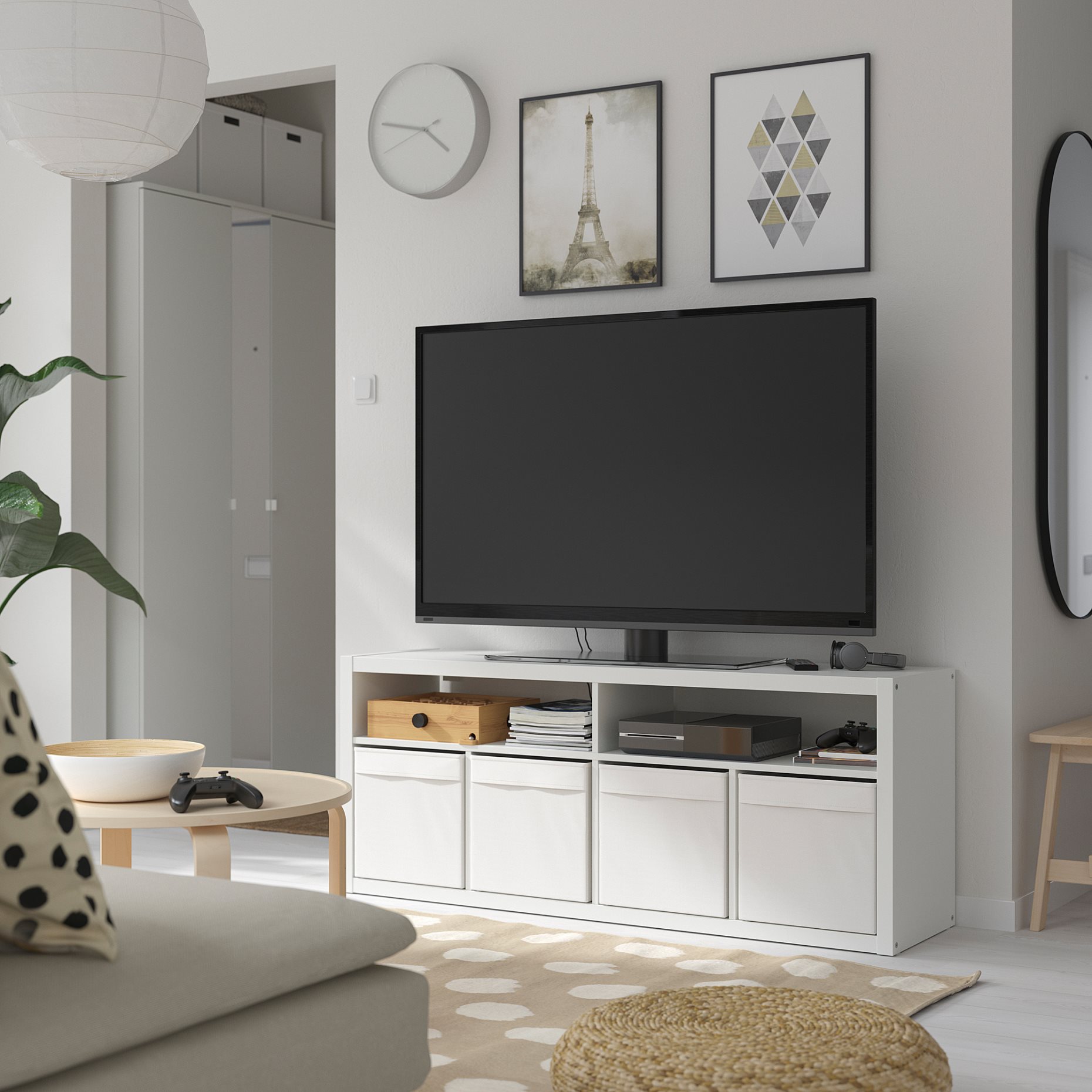 KALLAX, έπιπλο TV, 147x60 cm, 705.620.87
