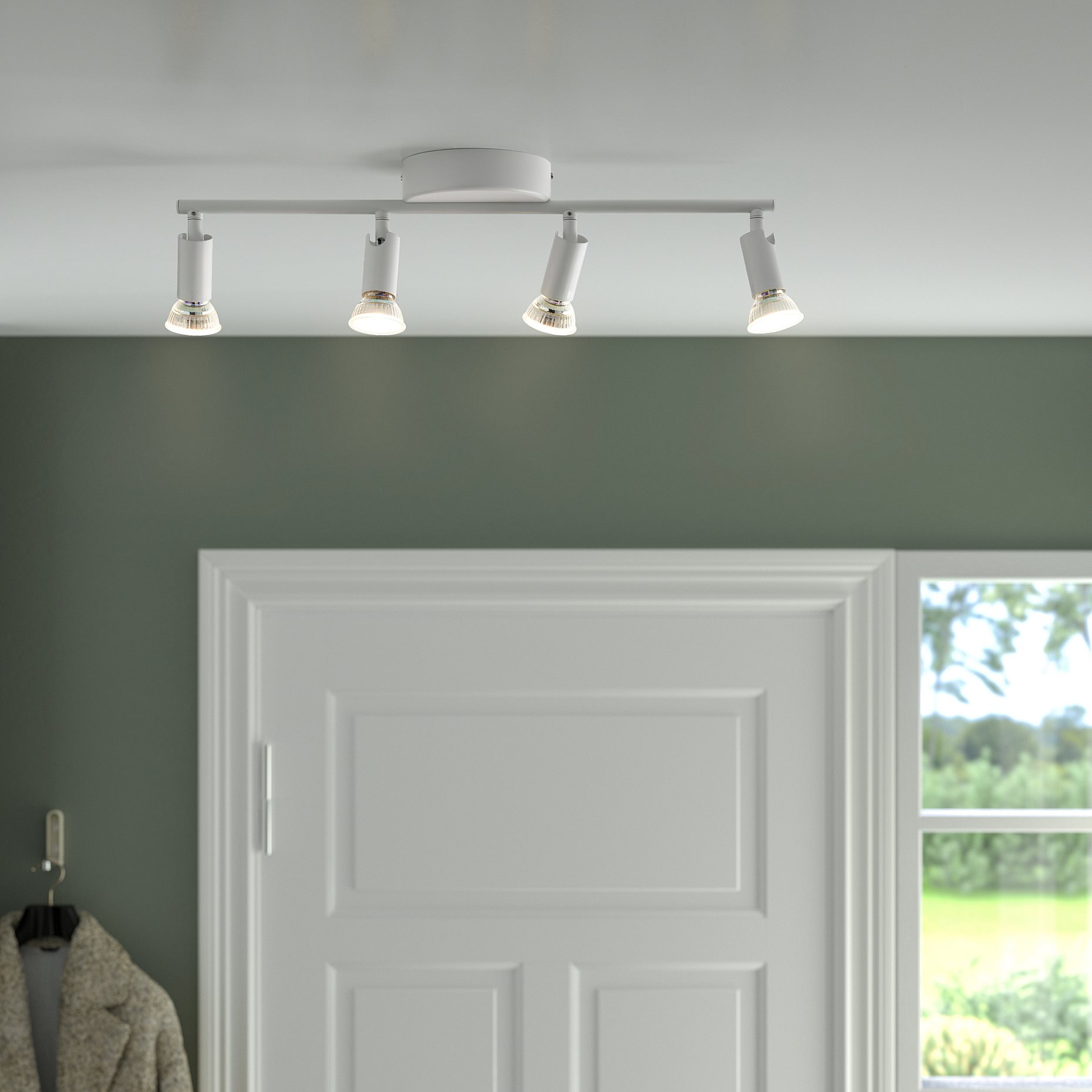 KRUSNATE, ceiling spotlight with 4 spots, 705.641.90