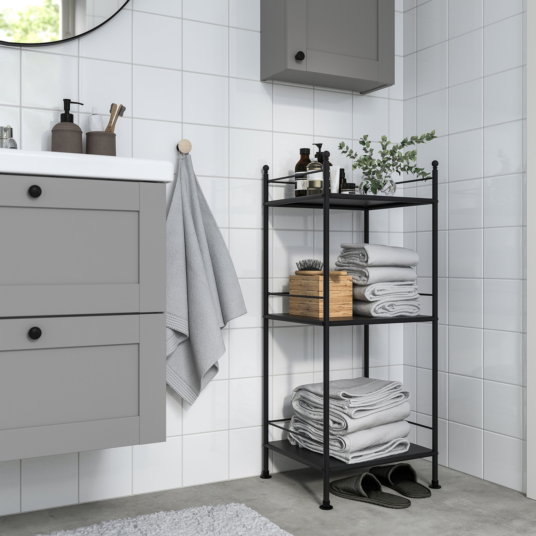 FROSJON, shelving unit, 40x96 cm, 705.749.00