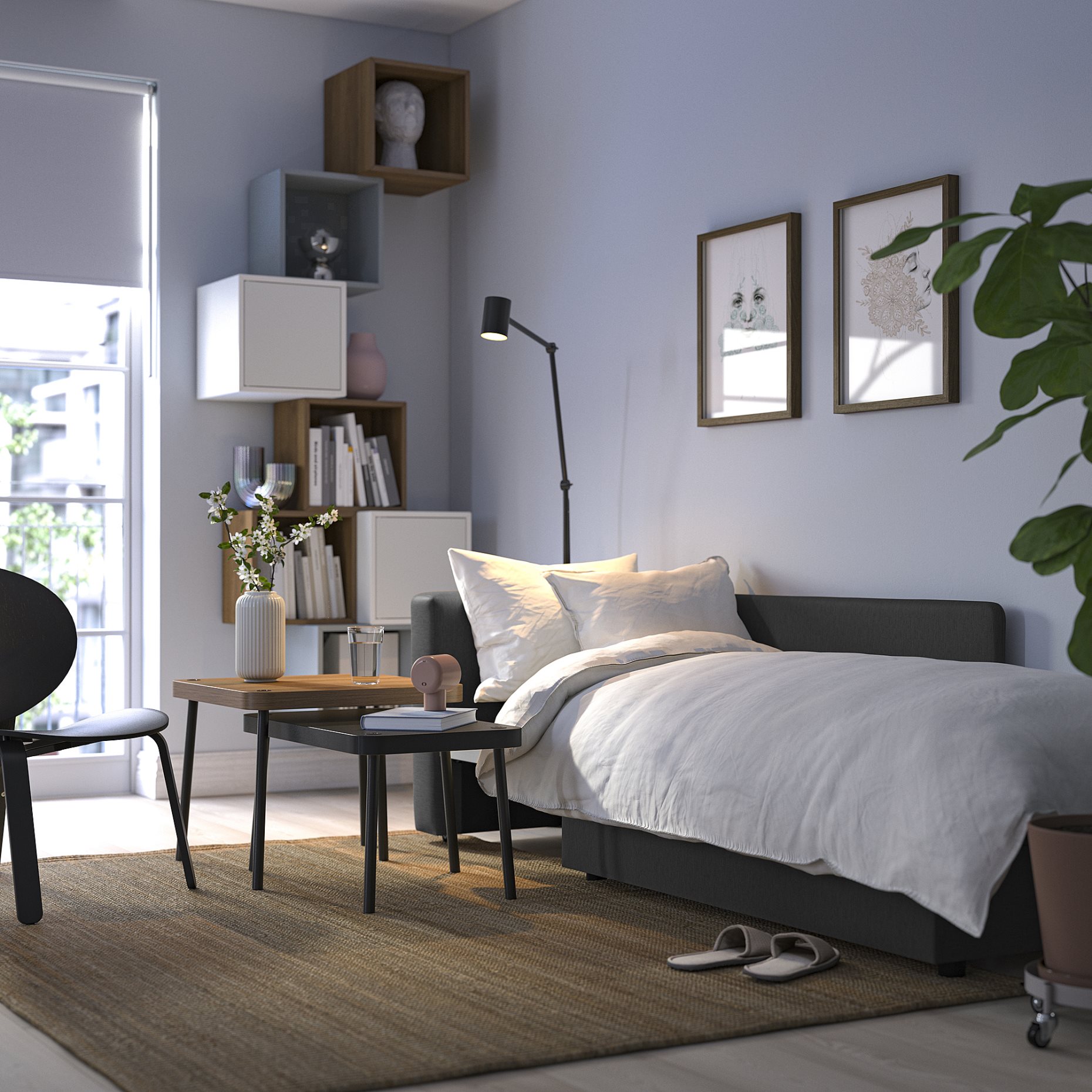 SKÖNABÄCK, 2-seat sofa-bed, 705.825.42