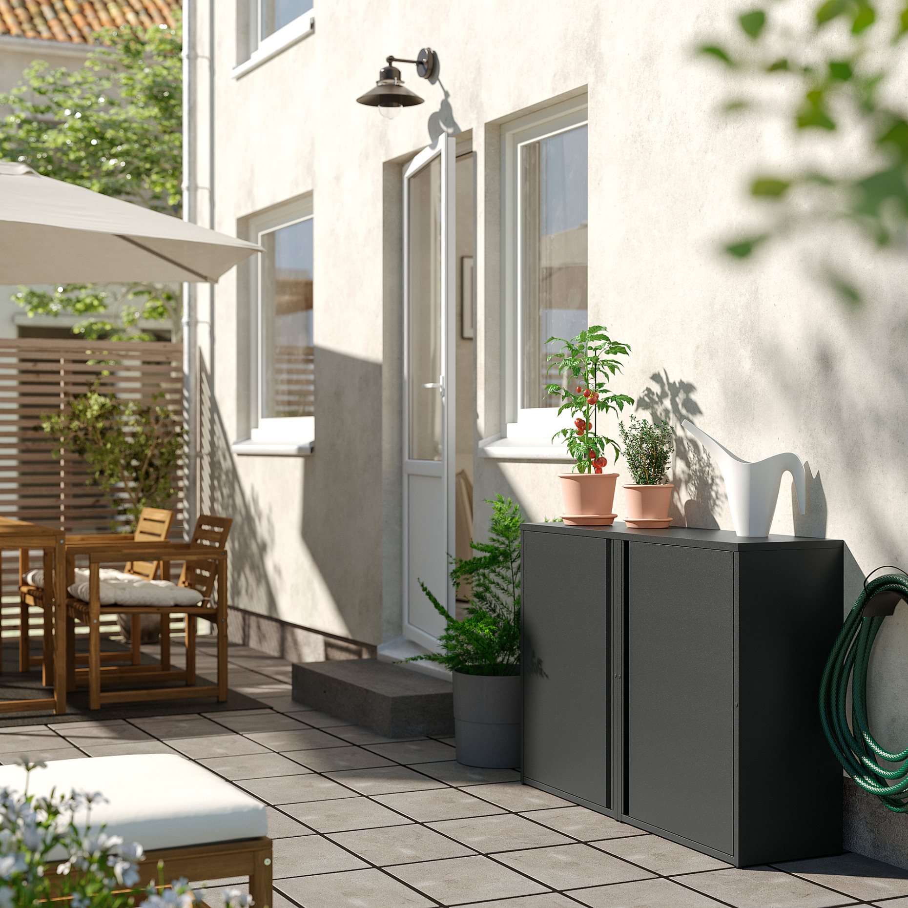 SUNDSÖ, cabinet outdoor/indoor, 60x35x86 cm, 705.841.88