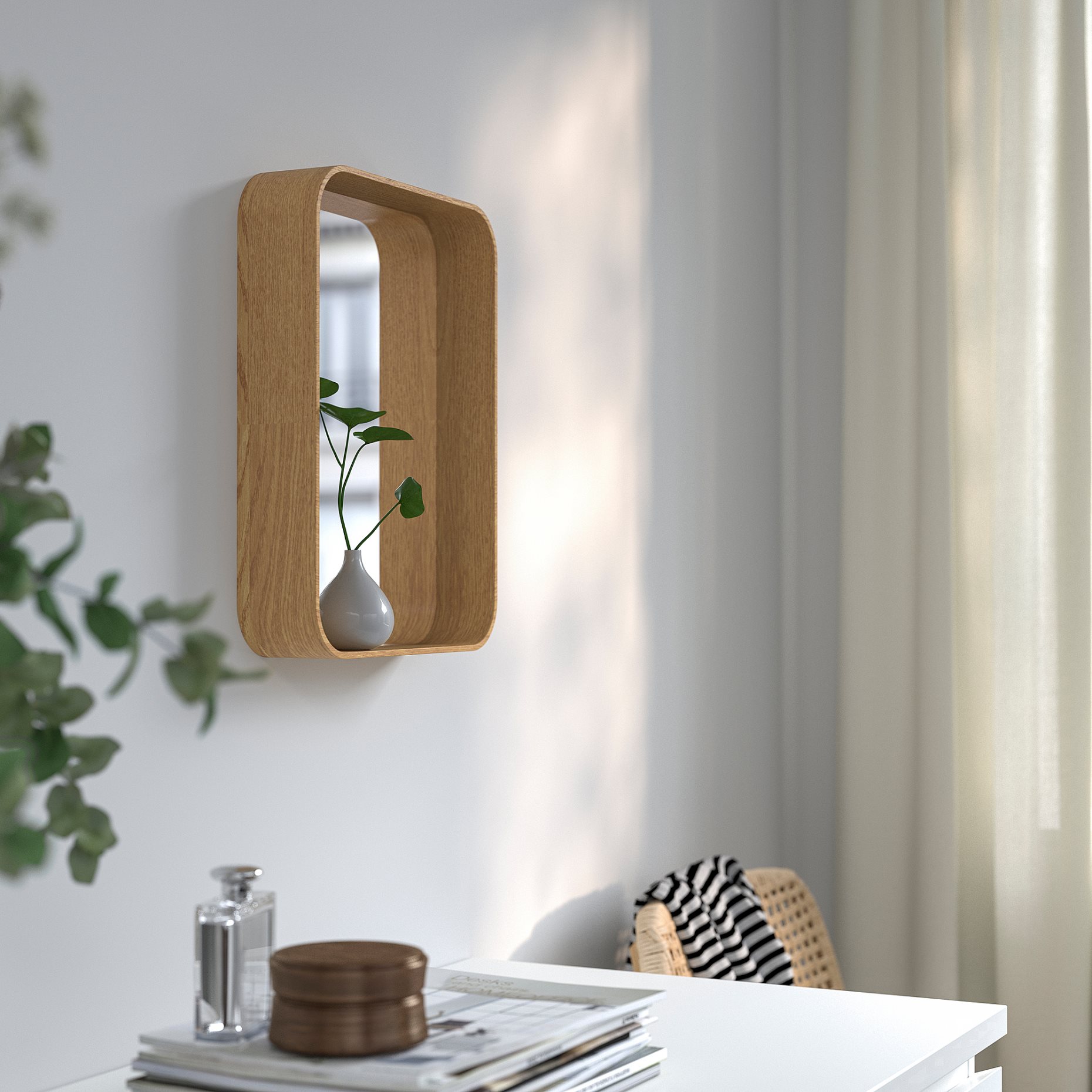 DVÄRGSYREN, mirror, 28x37 cm, 705.915.94