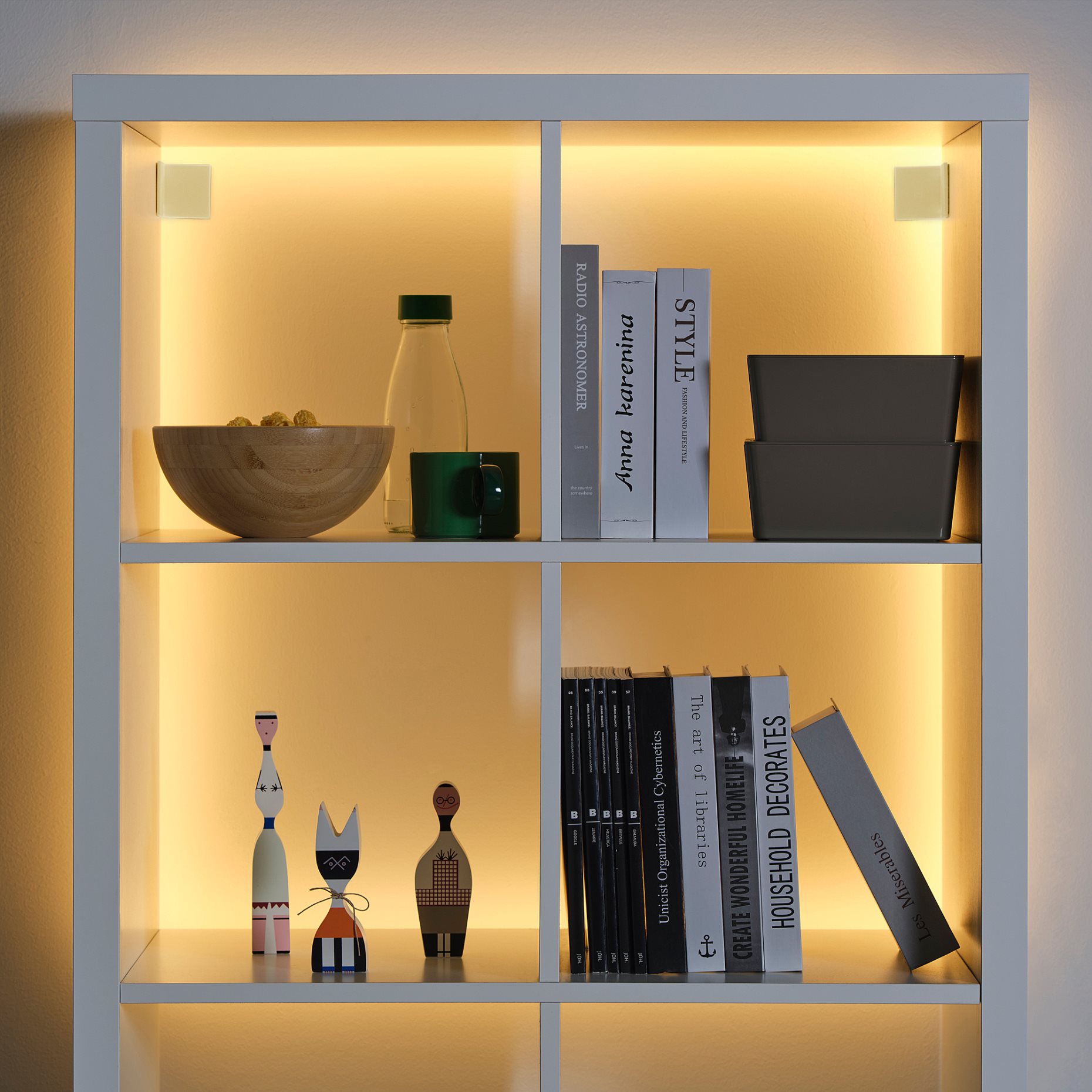 KABBLEKA, lighting strip with built-in LED light source and USB/dimmable, 3 m, 705.946.01