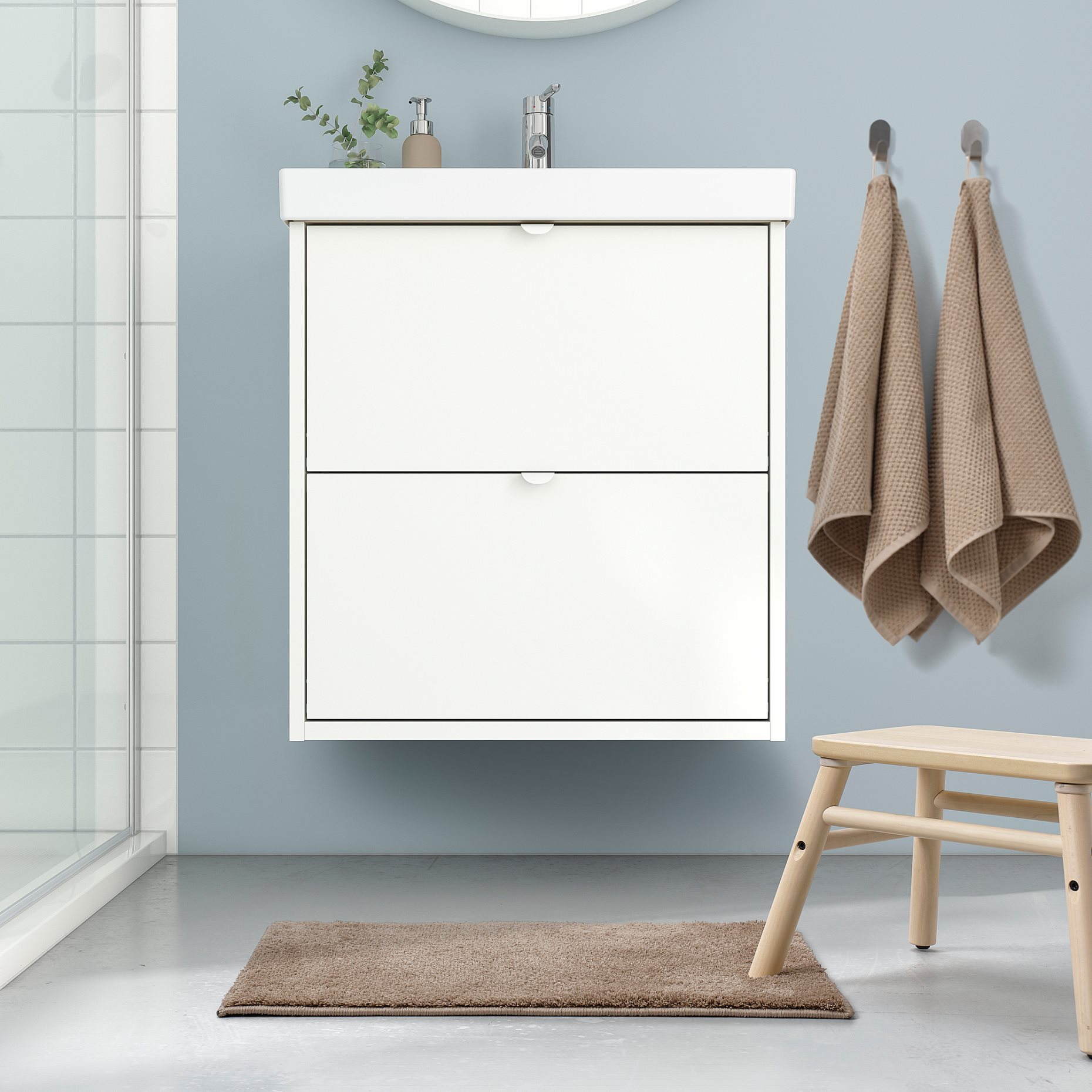BACKMÅRA, bath mat, 40x60 cm, 706.055.91