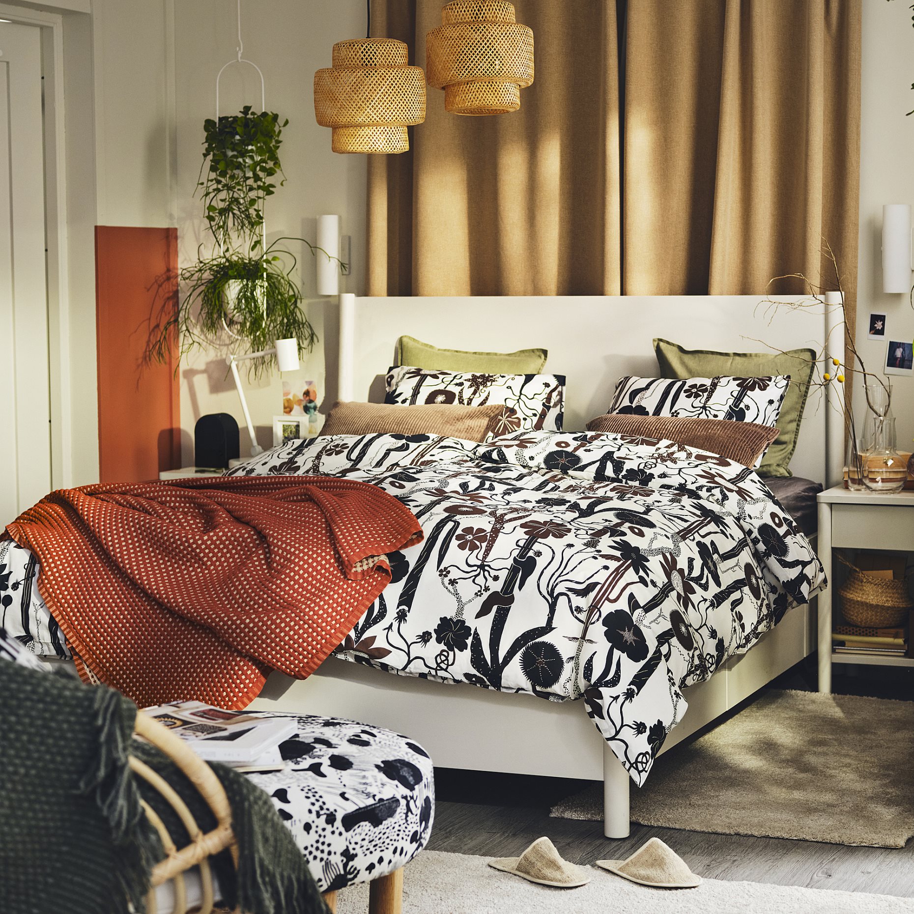 LUNDSKAFTING, duvet cover and 2 pillowcases, 240x220/50x60 cm, 706.063.50