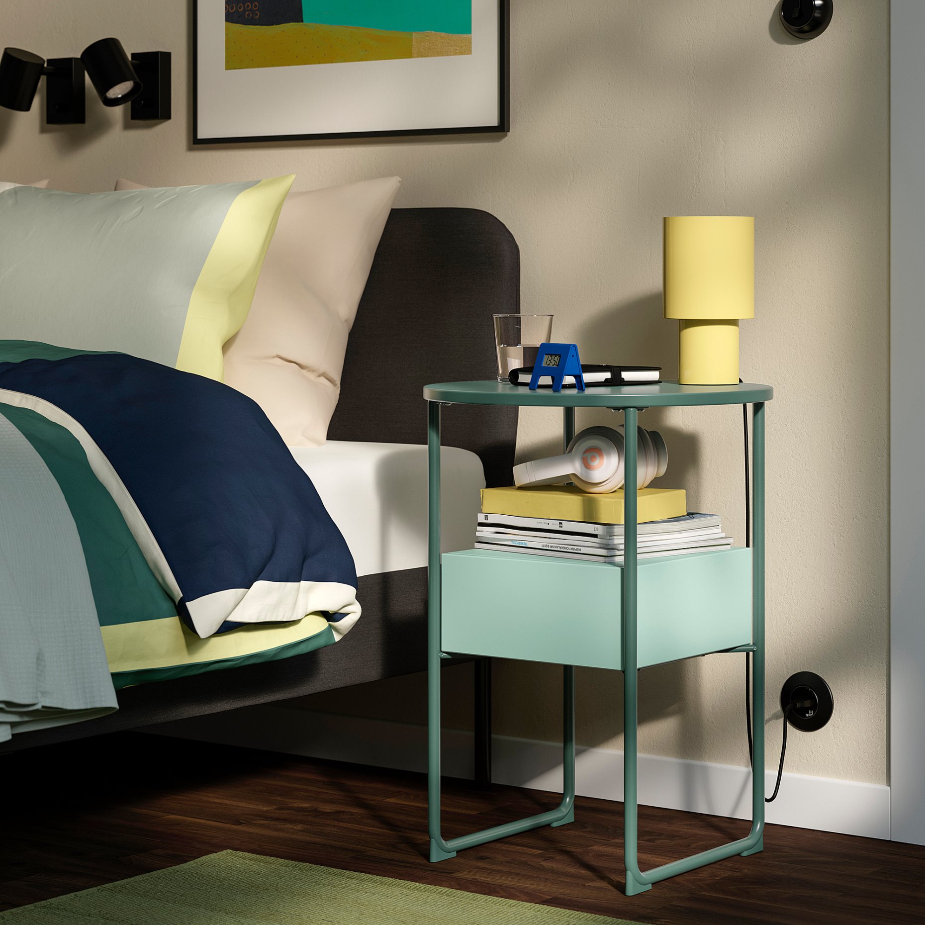BLANKHÄLLAN, bedside table, 706.209.97
