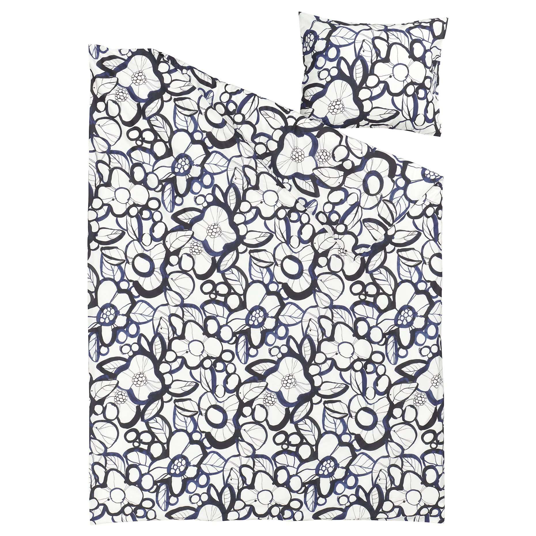 HÄRLIR, duvet cover and pillowcase, 150x200/50x60 cm, 706.260.32
