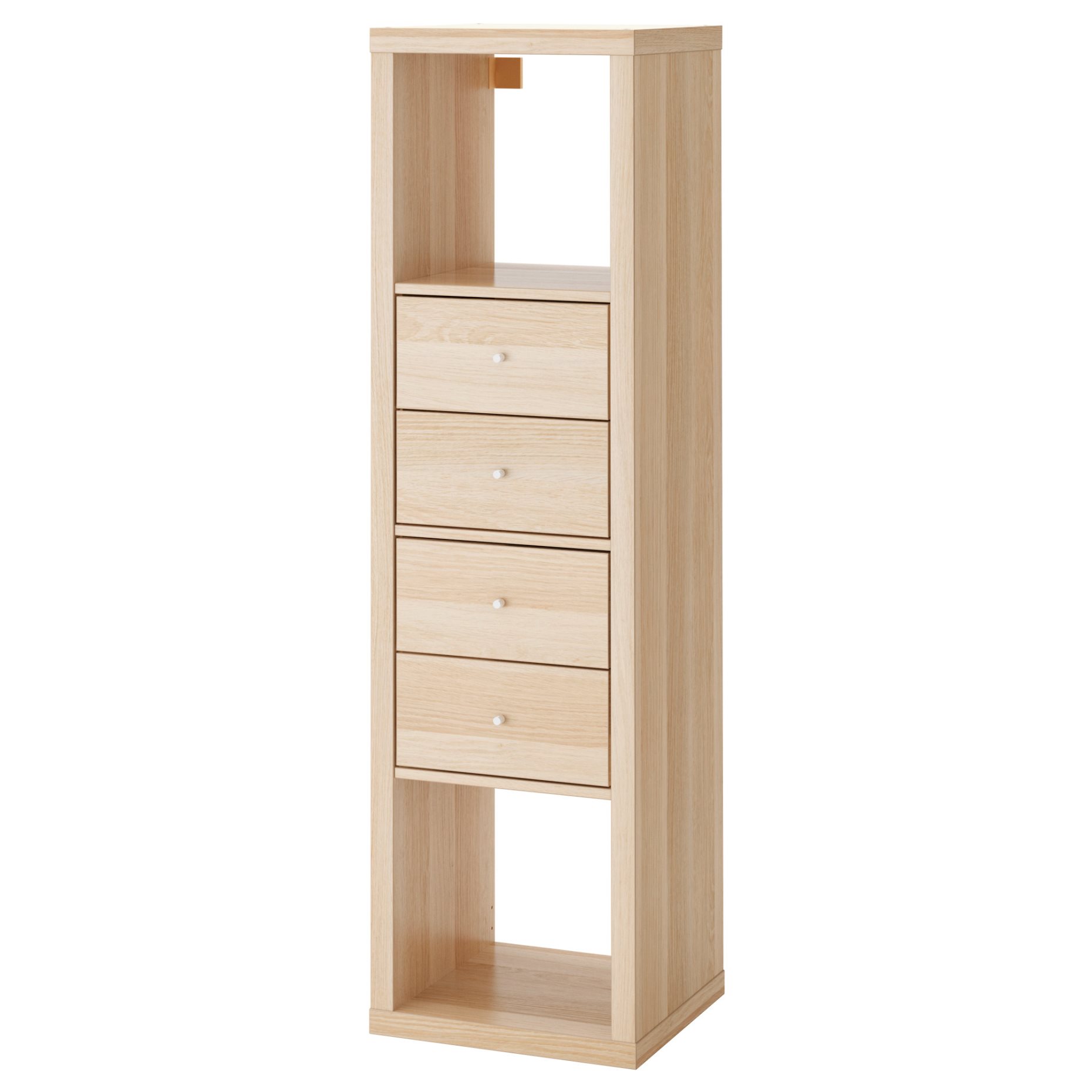 KALLAX, shelving unit with 2 inserts, 791.975.84