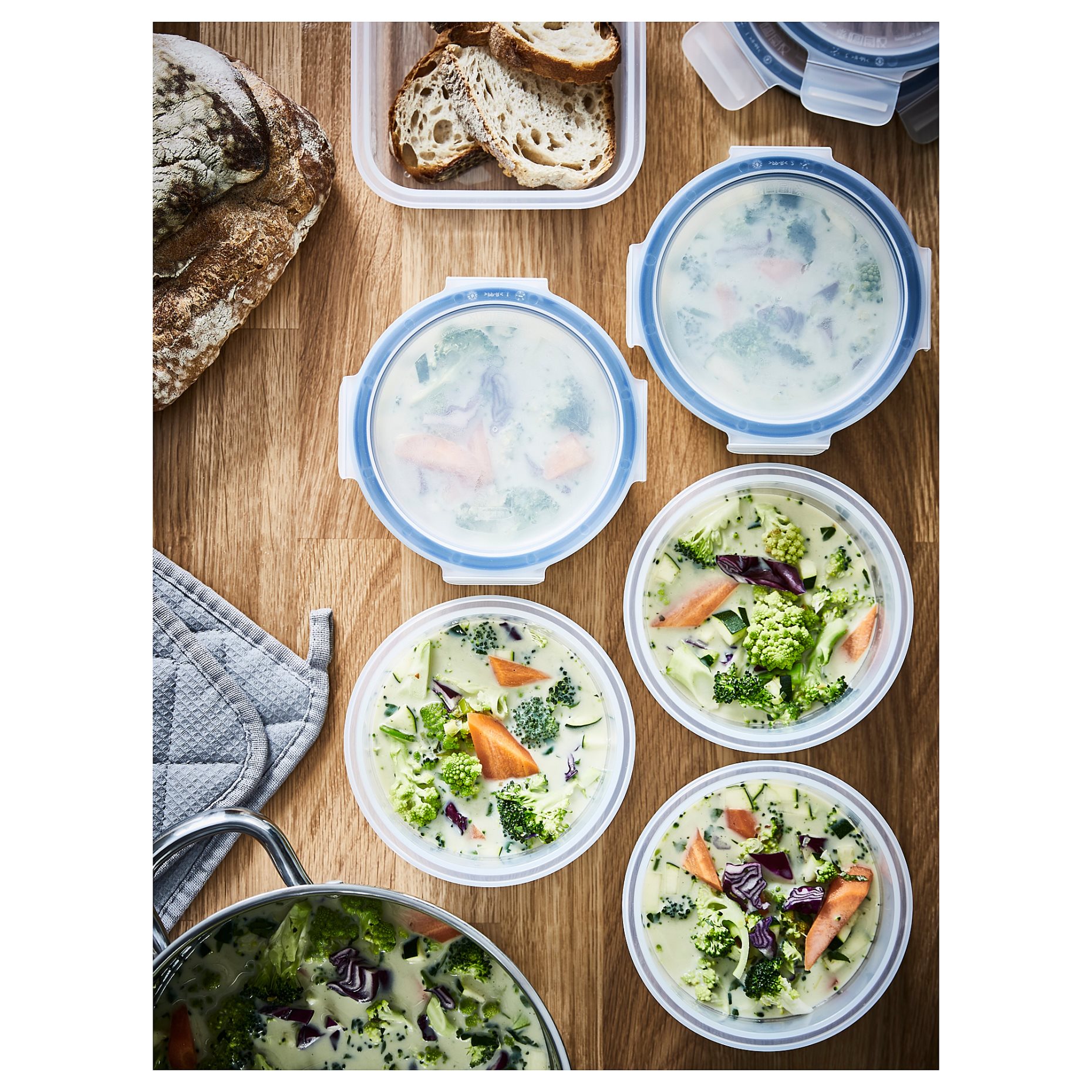 IKEA 365+, food container with lid, 792.691.04