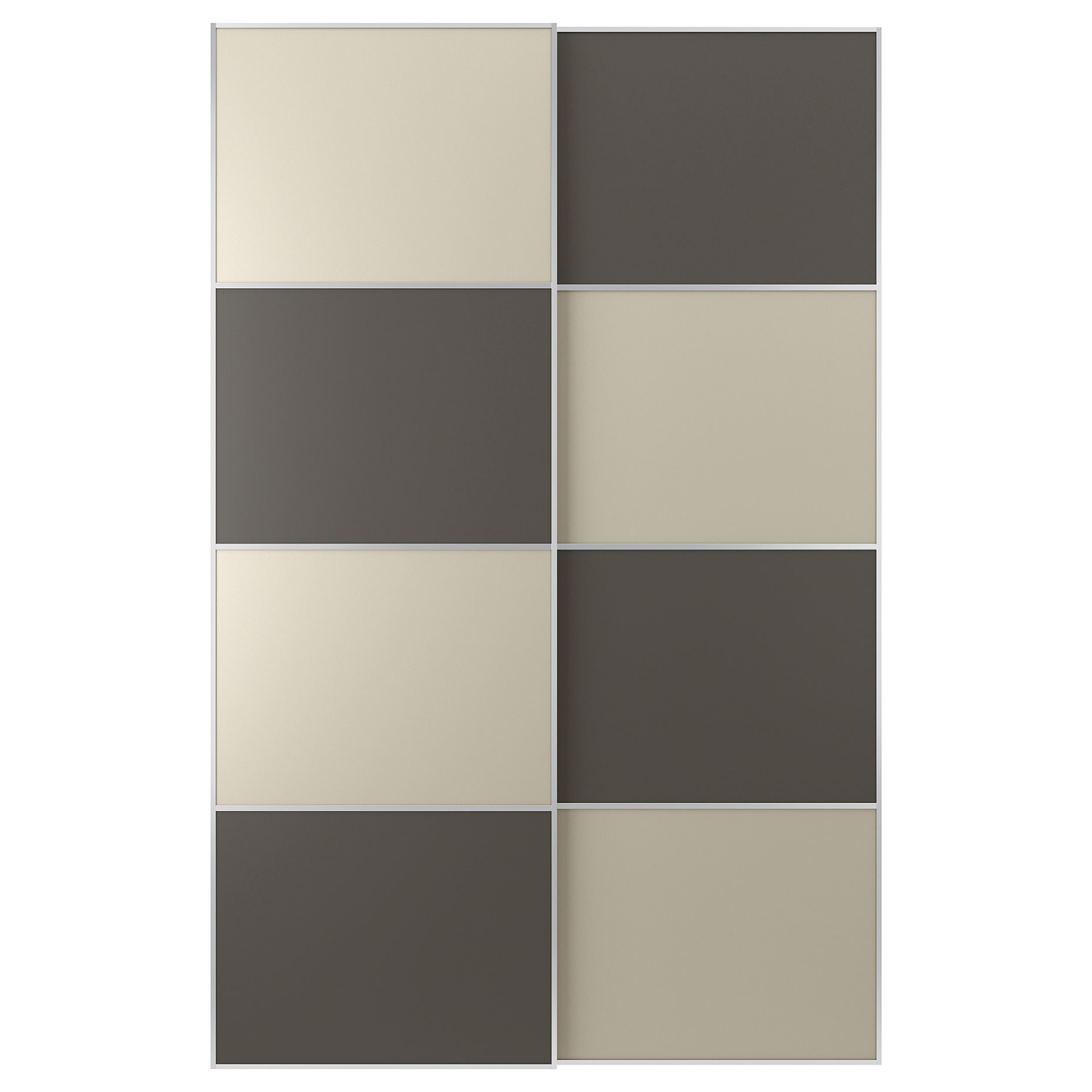 MEHAMN, pair of sliding doors, 150x236 cm, 794.362.64