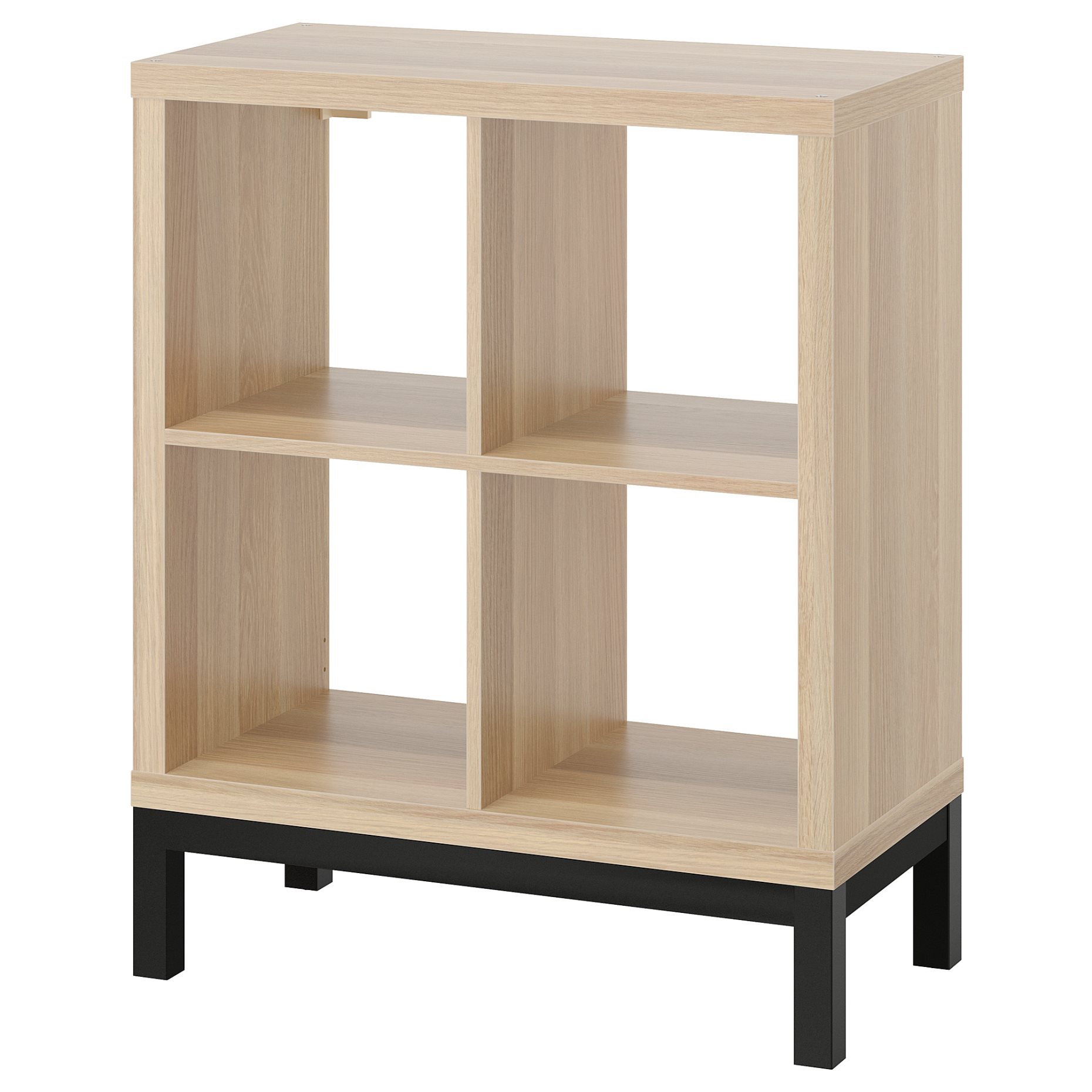 KALLAX, shelving unit with underframe, 77x94 cm, 794.426.27