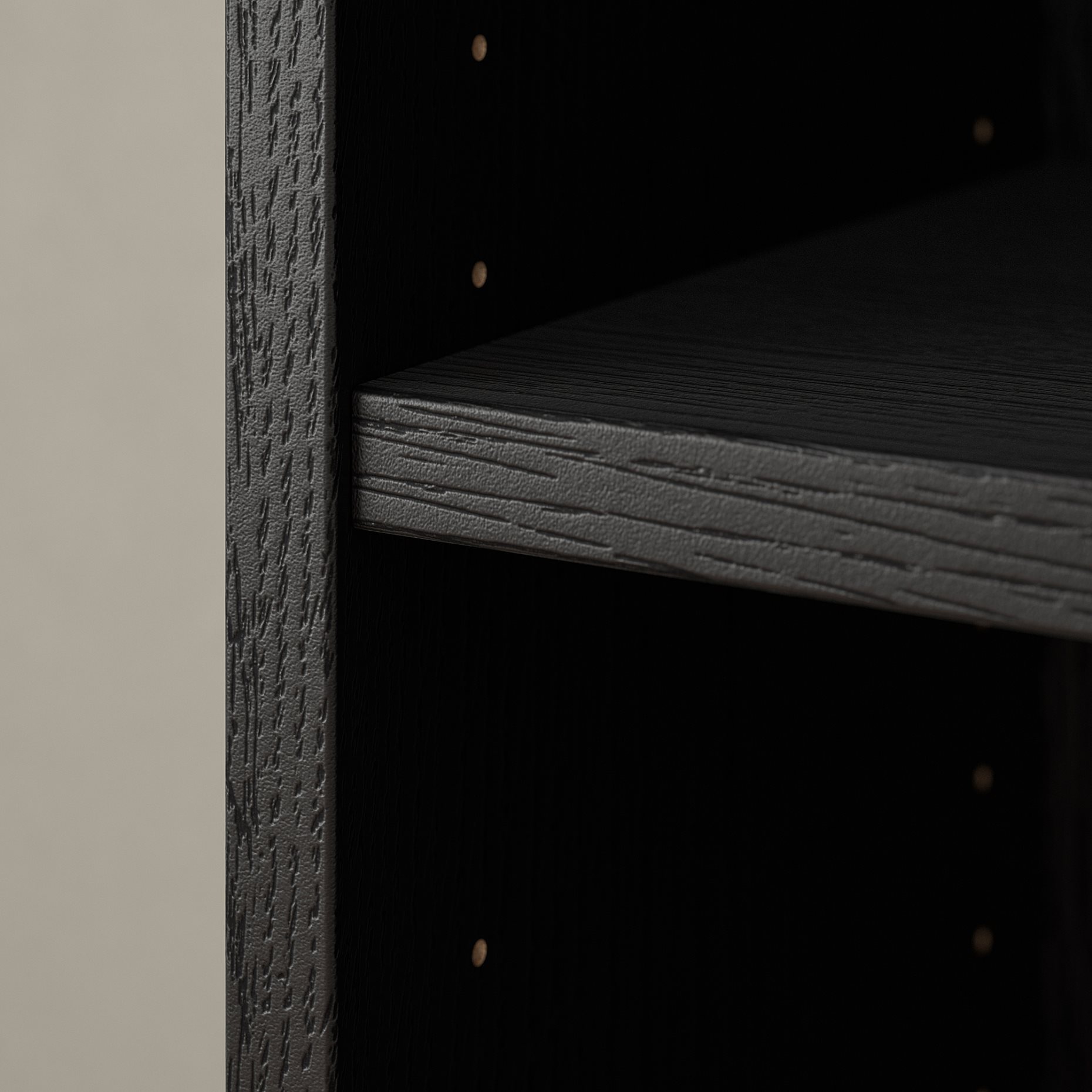 BILLY/OXBERG, bookcase combination with doors, 160x106 cm, 794.835.90